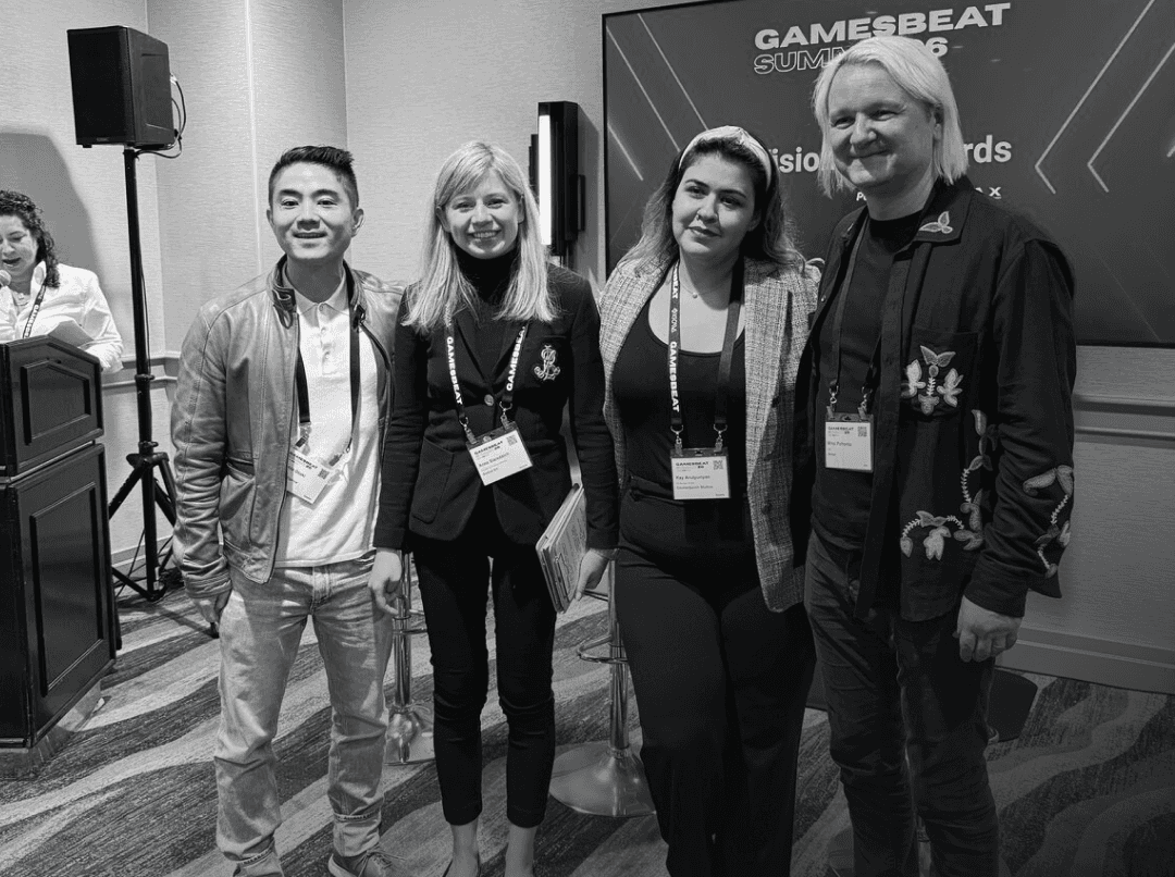 Anna Siaredzich on the discussion panel at the GamesBeat Summit 2026