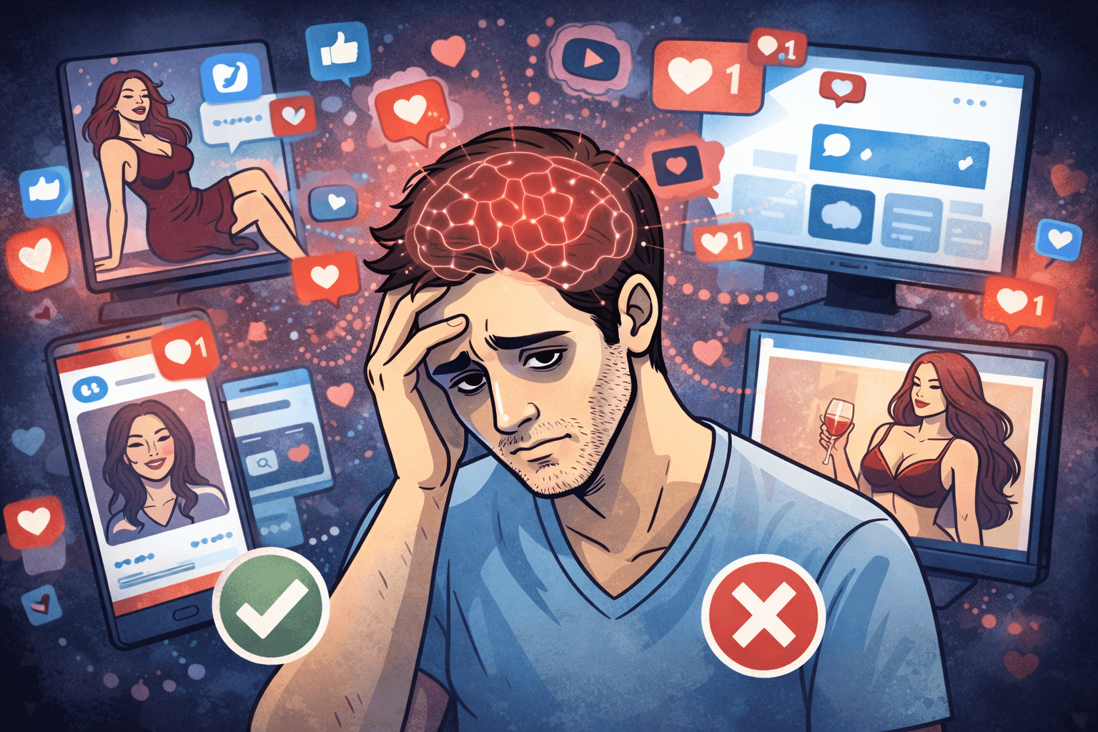 Why is it hard to resist lust today