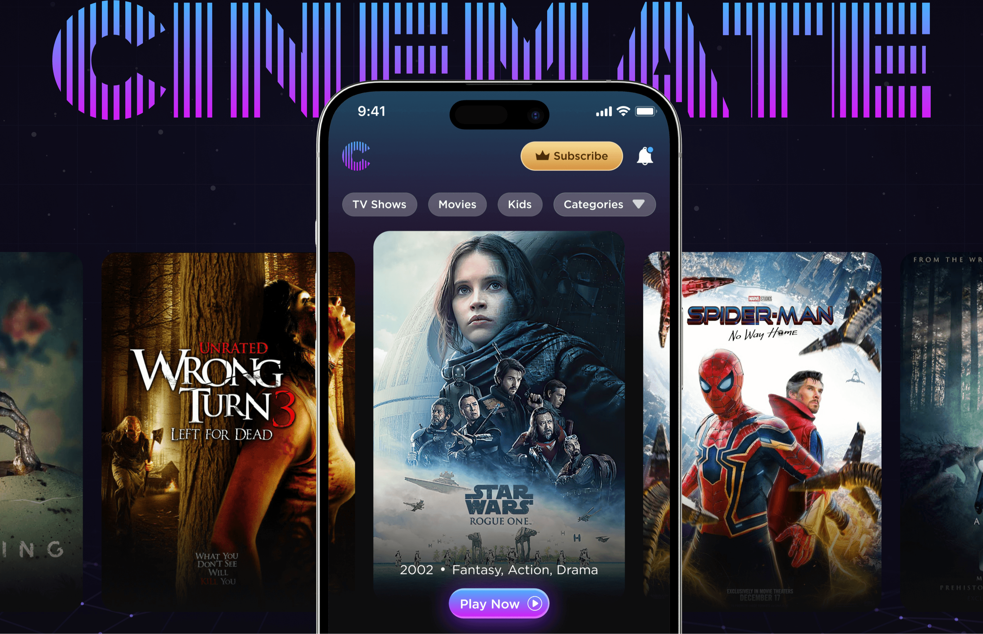Cinemate App UI/UX Design