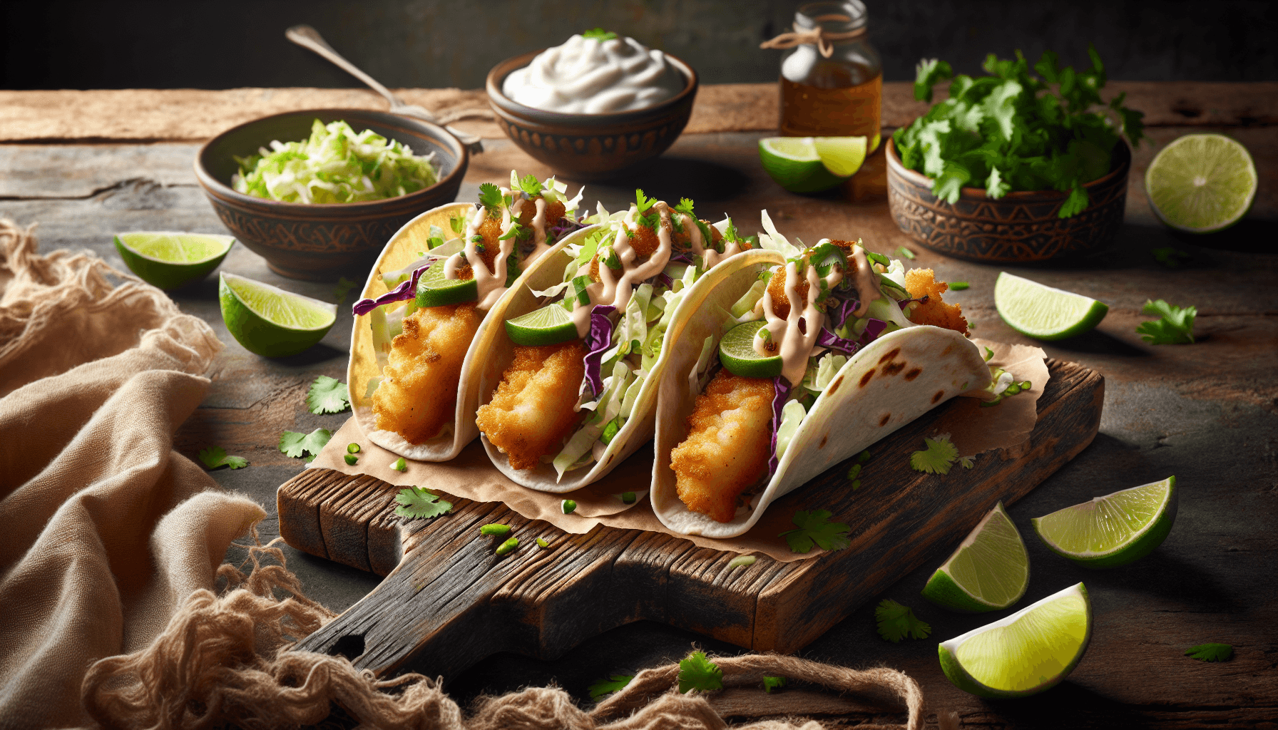 fish tacos generated by ai.