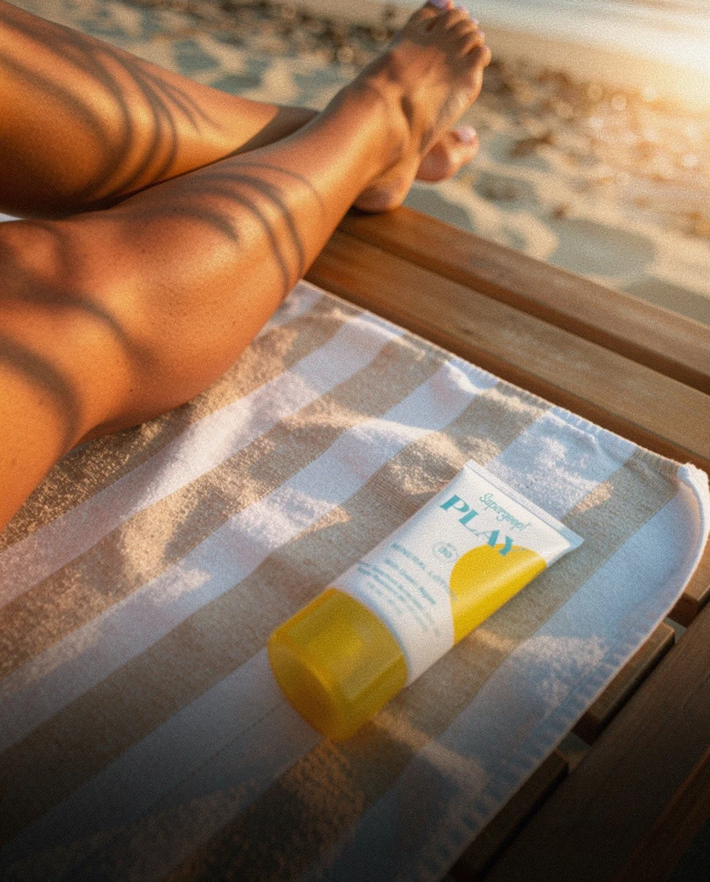 Supergoop! Play skincare AI photography