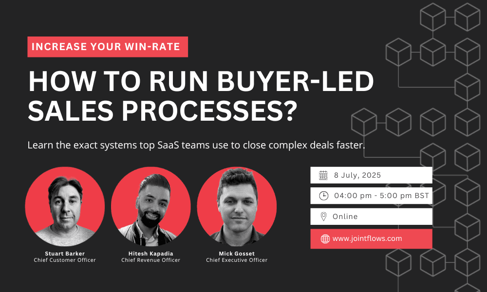 How to run buyer-led sales processes?