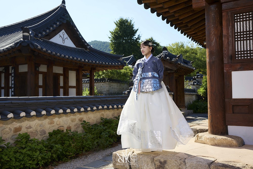 광주 야외 한복돌스냅 촬영 후기 | 이매진포토가 담아낸 8월 한여름 한옥돌스냅