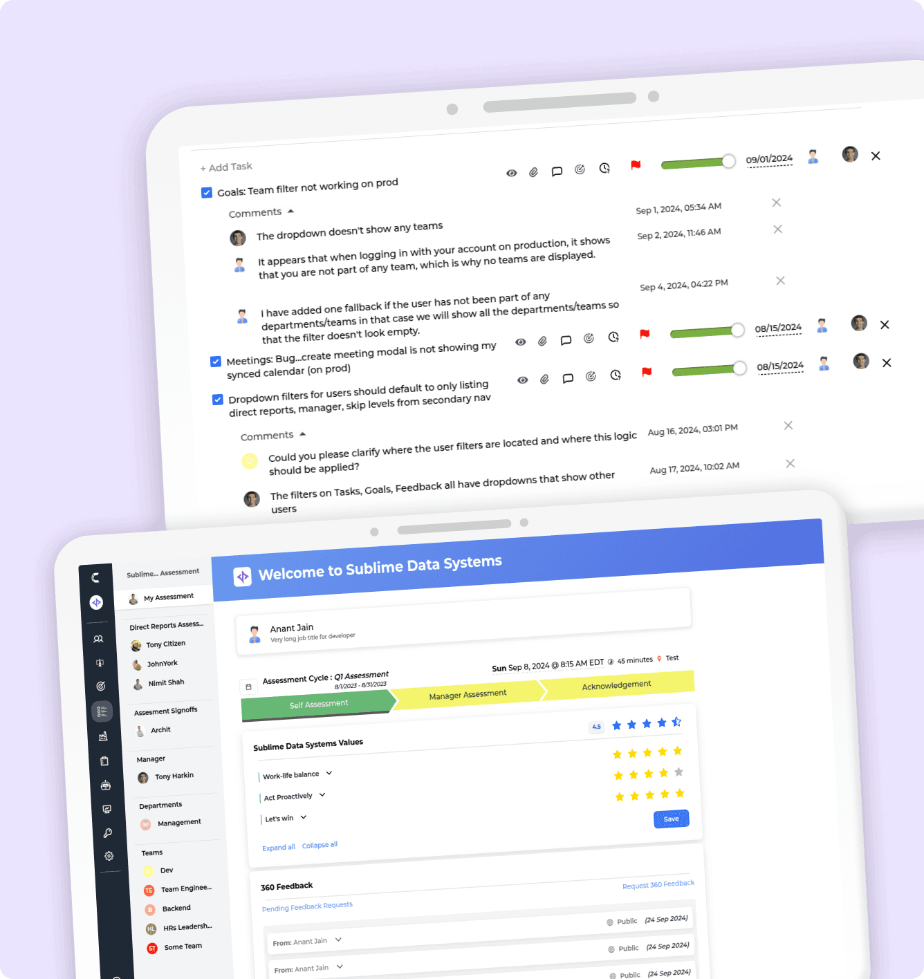 Sublime case study AI Powered Employee Management Platform