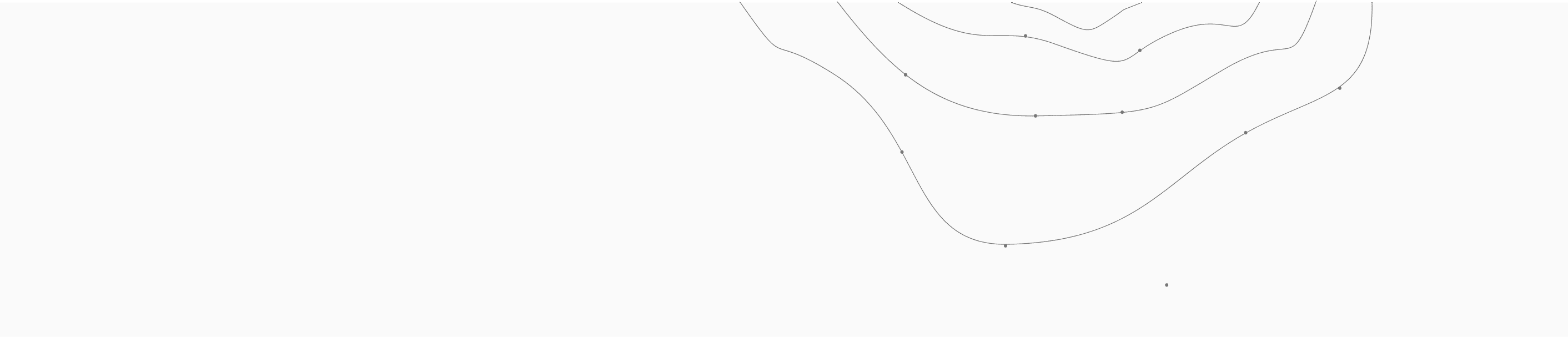 illustration of topology lines