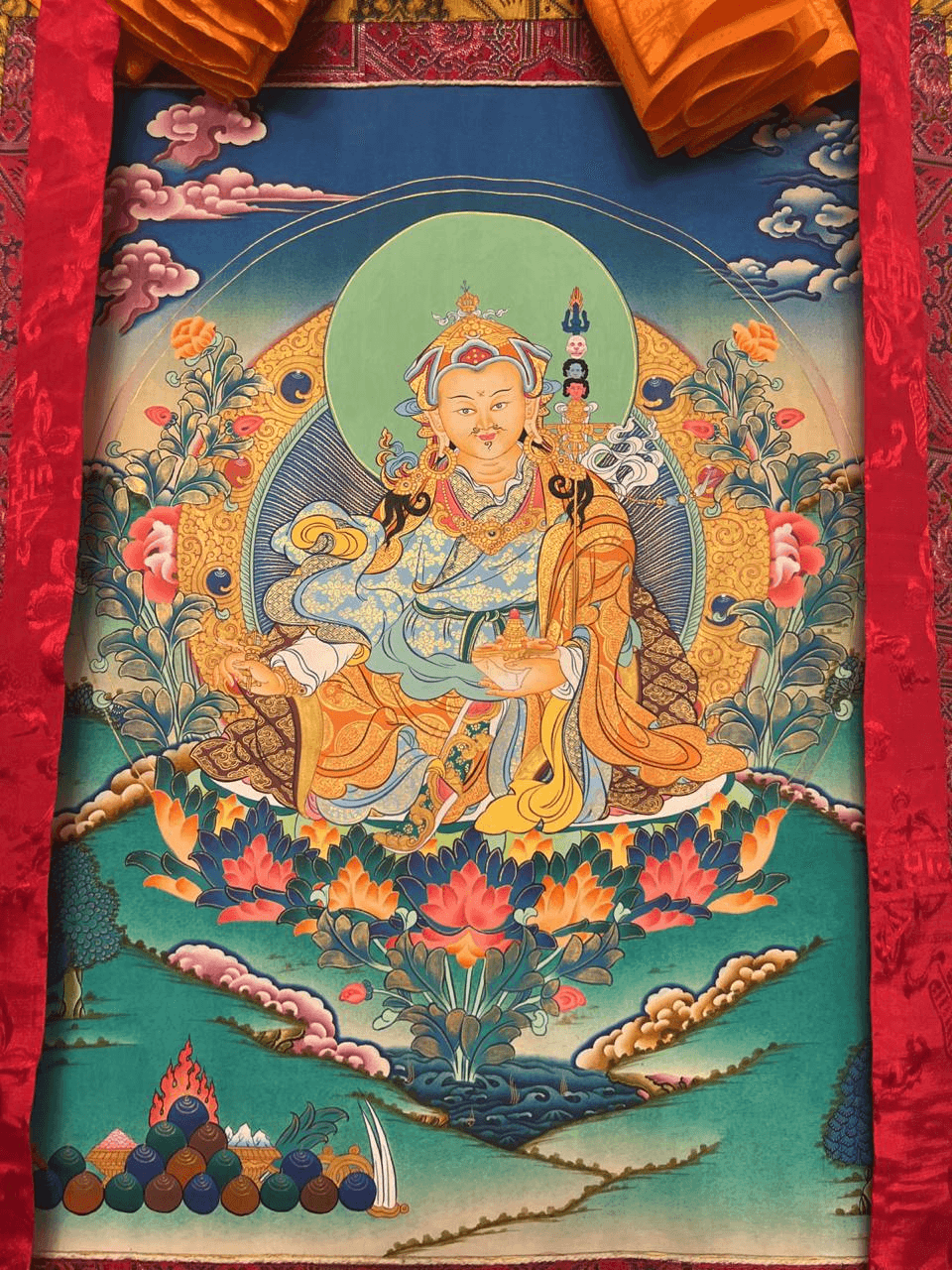 Guru Rinpoche painting