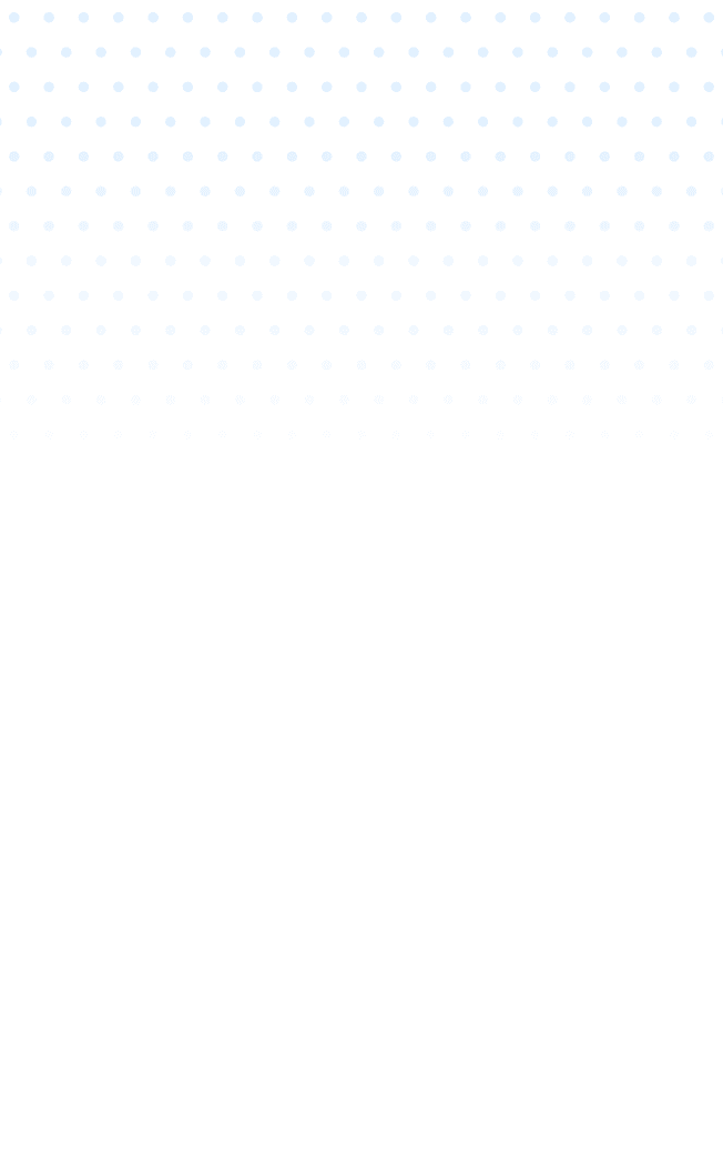 Bright green background featuring a pattern of blue polka dots.