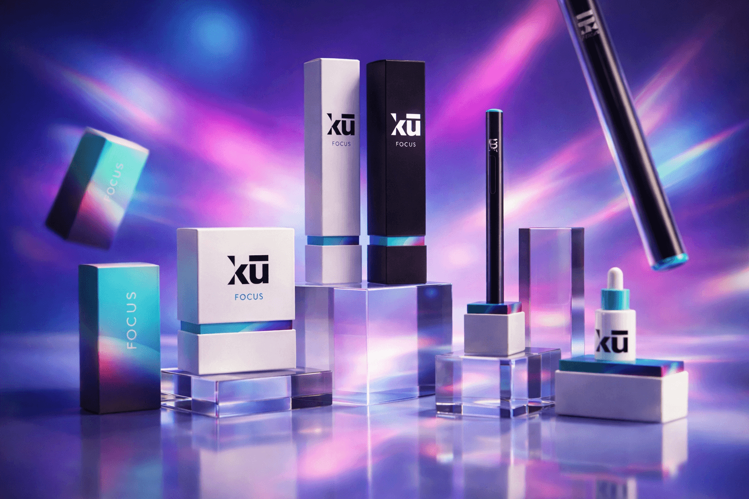 Ku cannabinoid wellness brand — identity and positioning by Sarah McDonnell