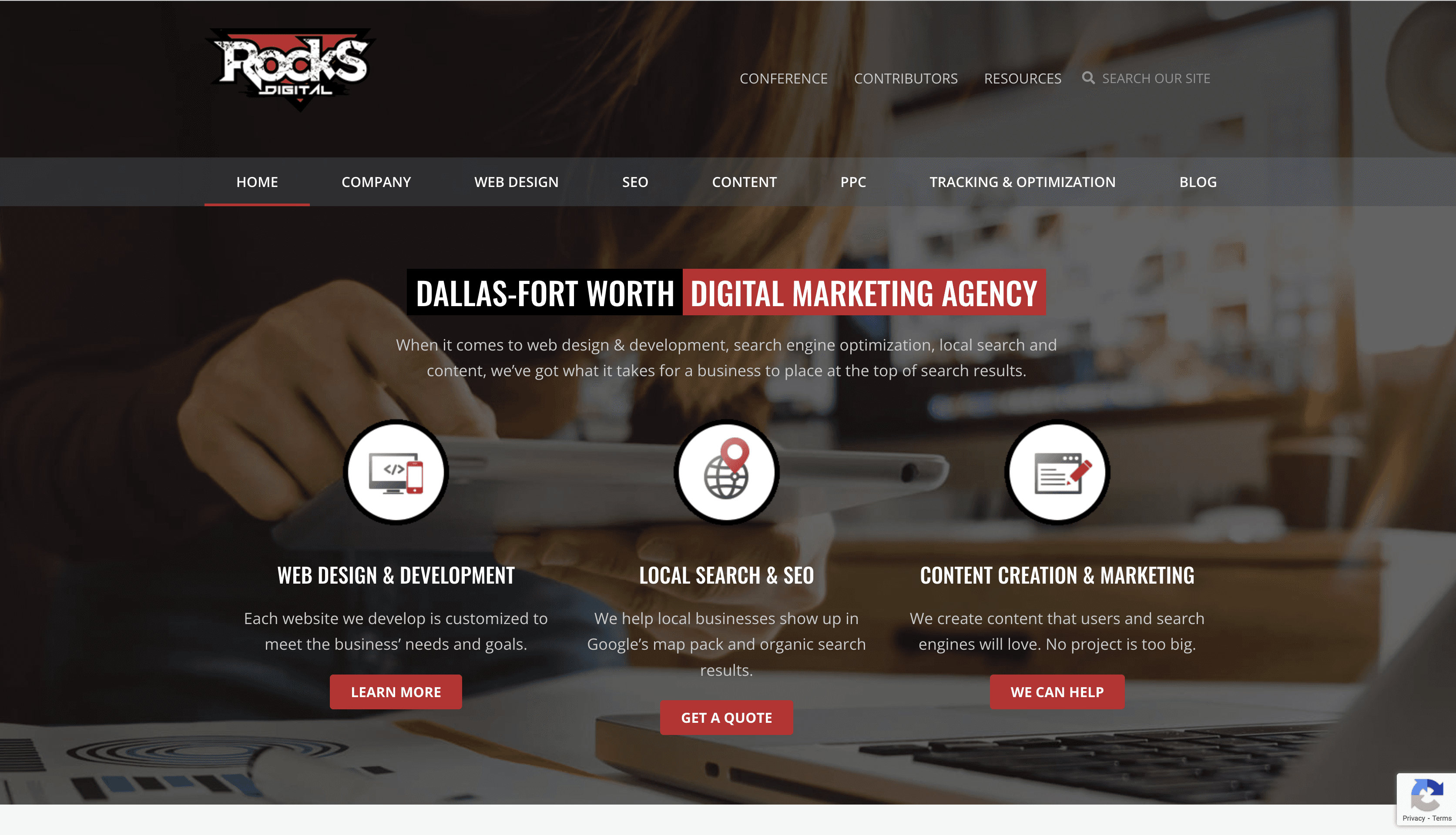 Rocks Digital  Local SEO + AEO Specialists with Voice Search Focus