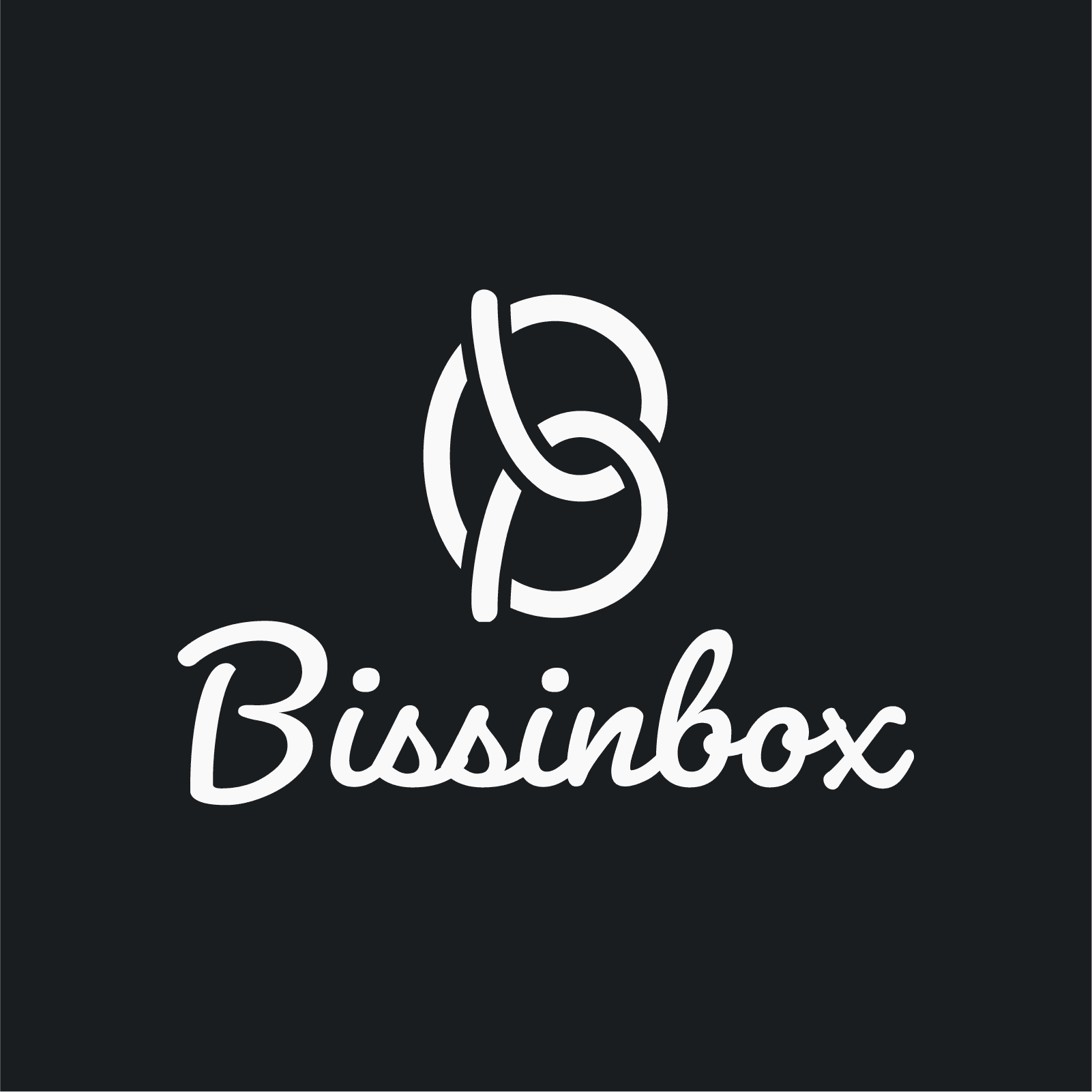 Full logo Bissinbox design by Lella Cassa