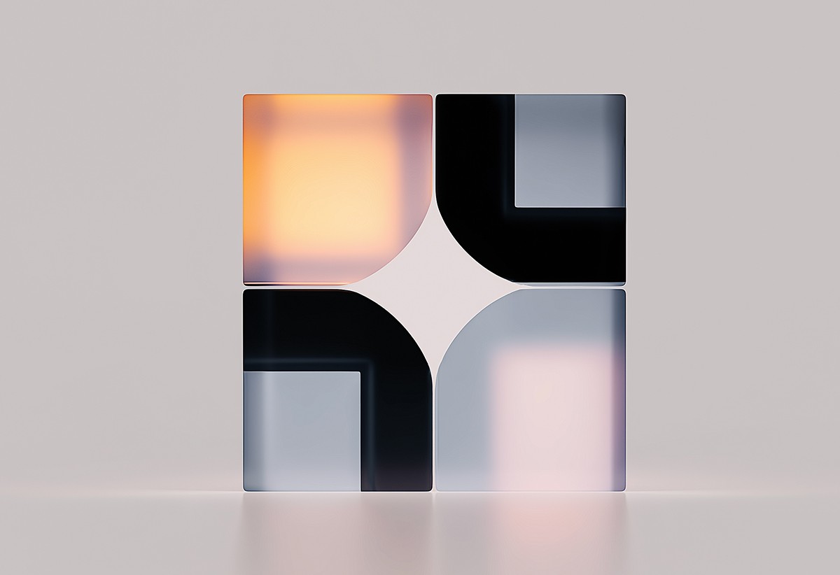 An AI generated image depicting the interconnected details of an operating model that form a compass for decision-making.