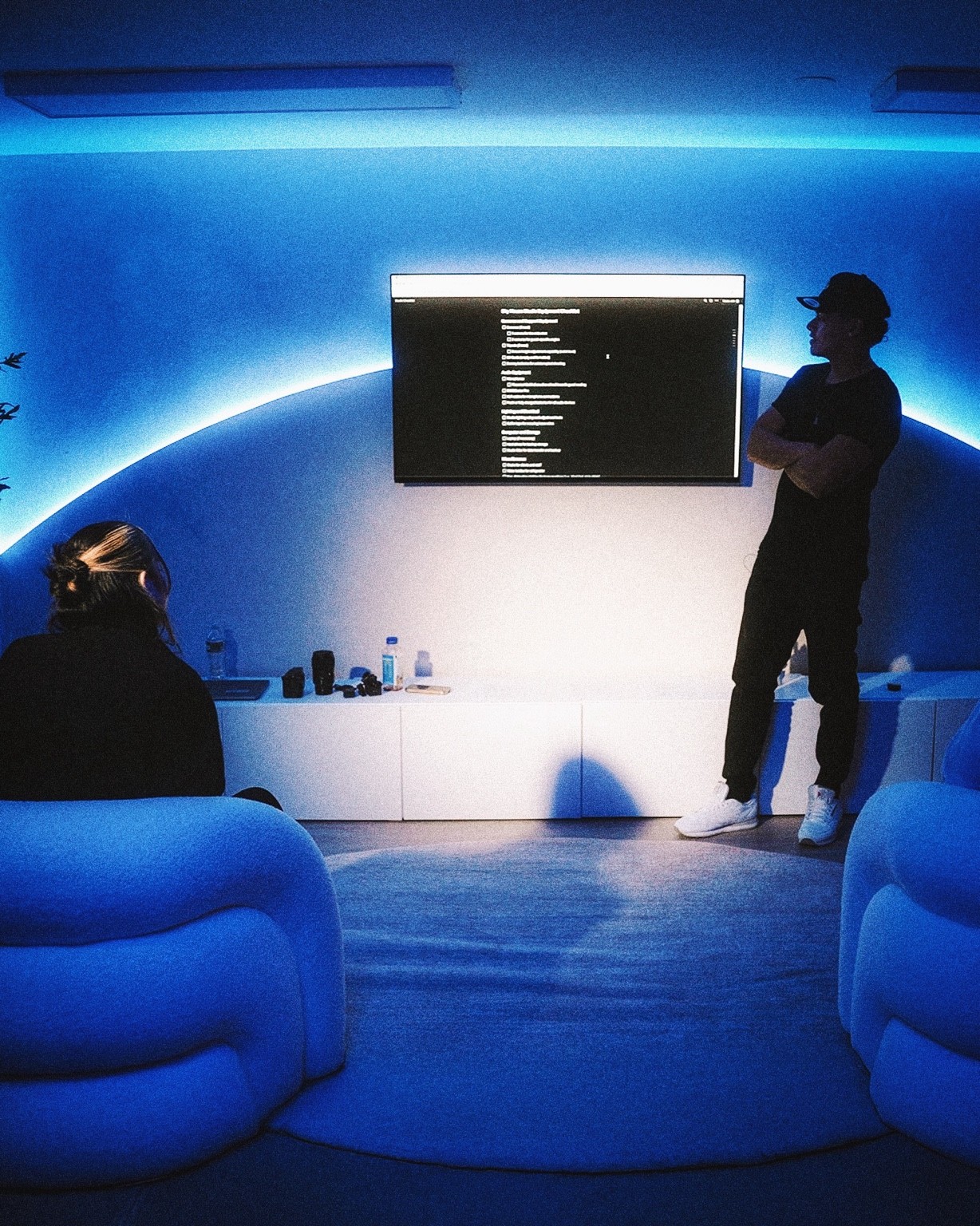 Creating content at Sky House Studio for Visionary members