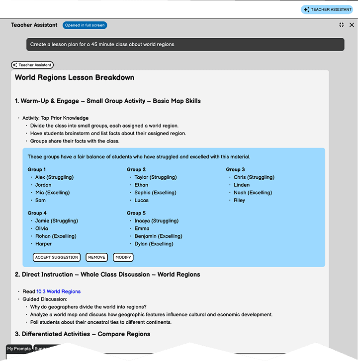 A screenshot of the final design in its intiail state that has gradebook categories on the left, and on the right has a dropdown to assign to every student, a start date and time, a due date and time, and number of attempts