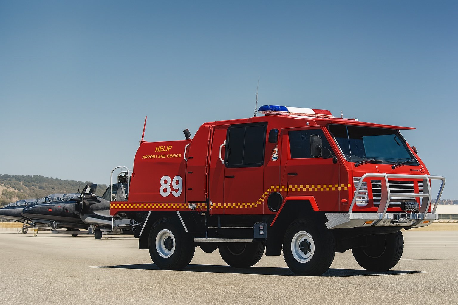 OKA fire appliance 89, front