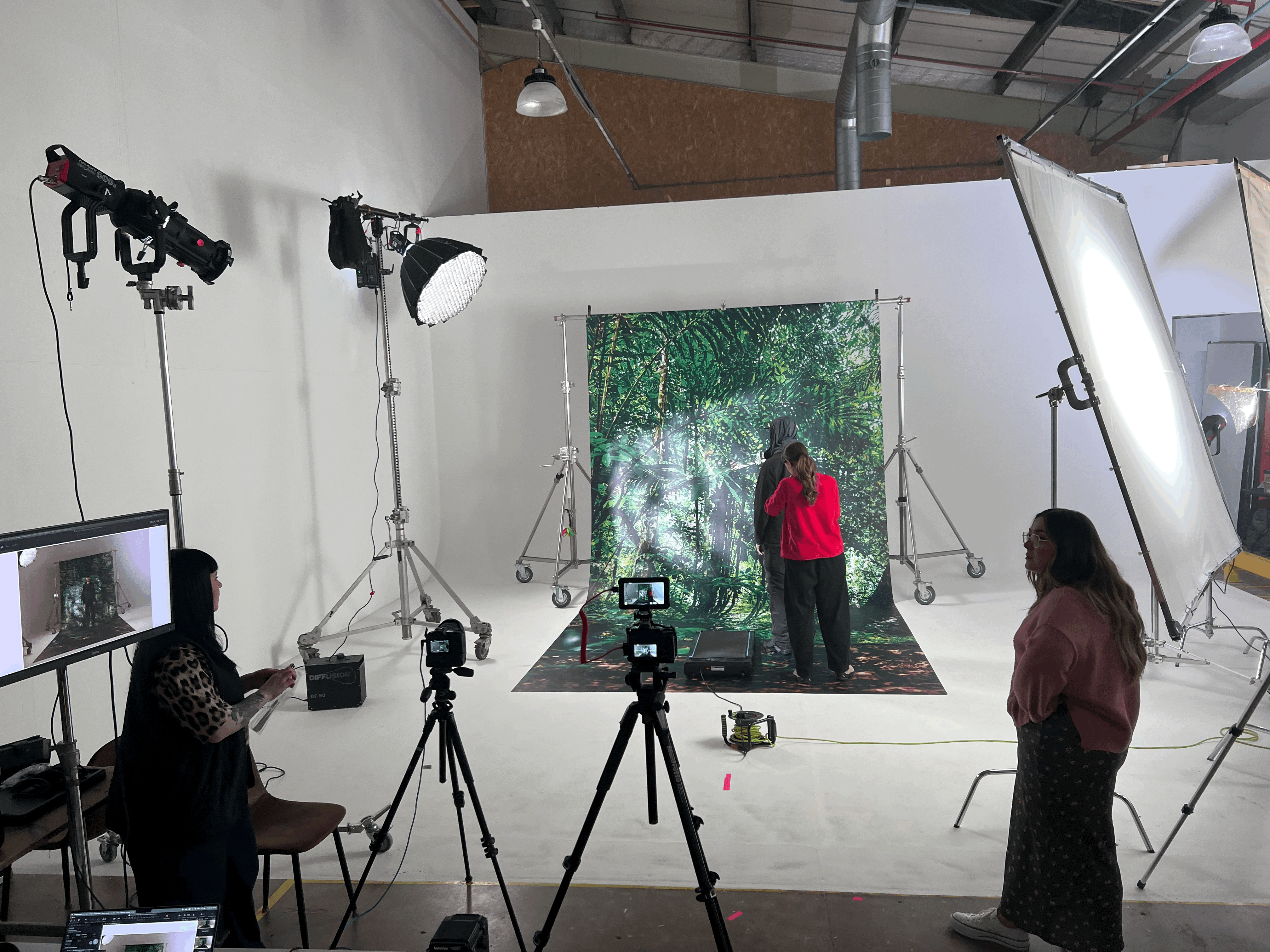 behind the scenes for craghoppers ss26 lookbook by mia edmond