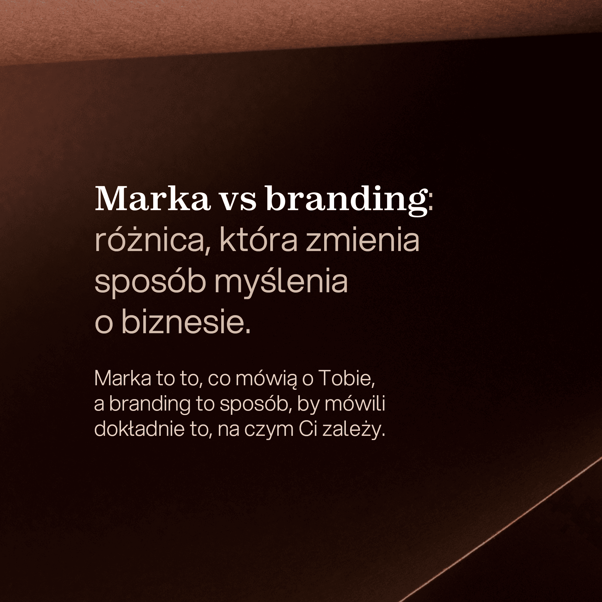 Możesz mieć piękne logo i stronę – ale czy budujesz markę, czy tylko ładnie wyglądasz?