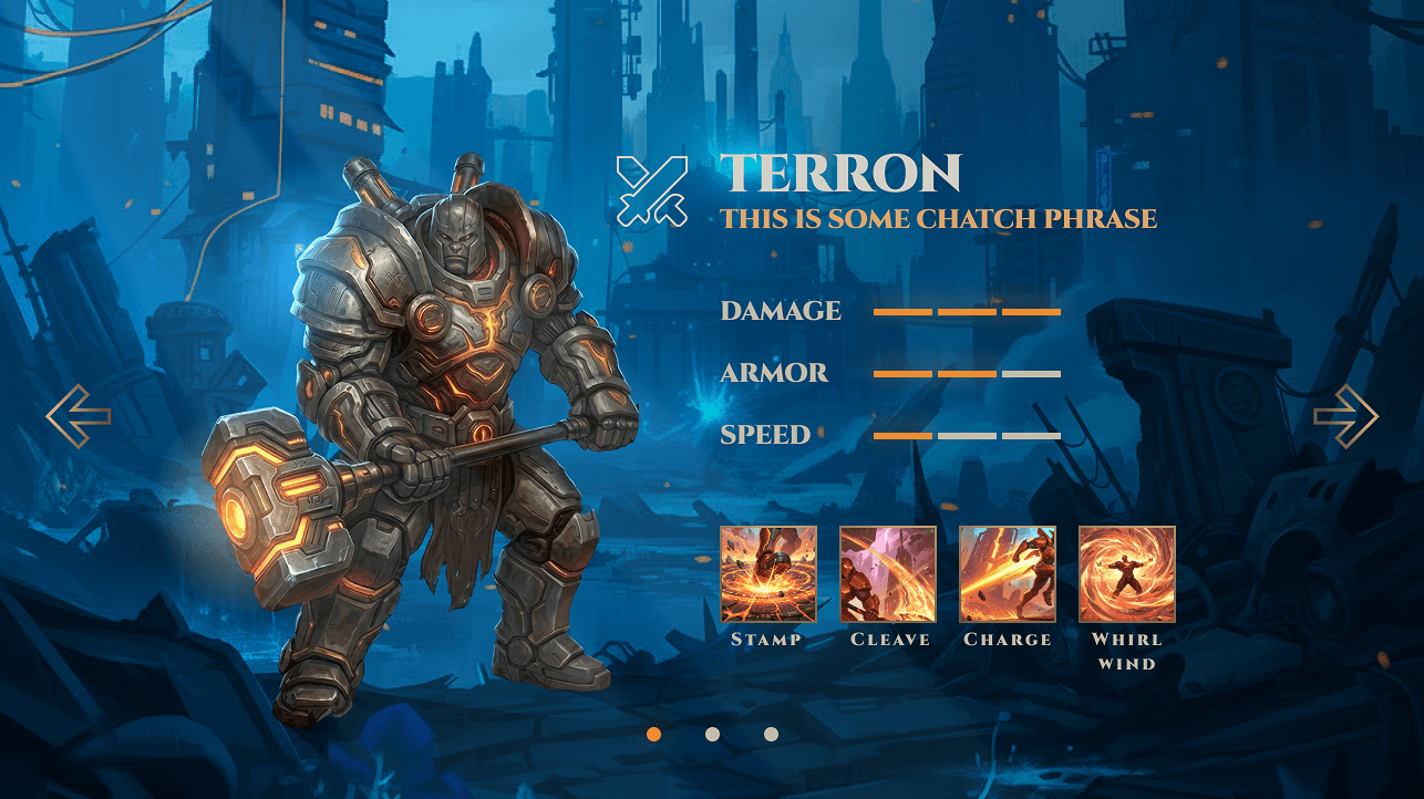 Game UI Art
