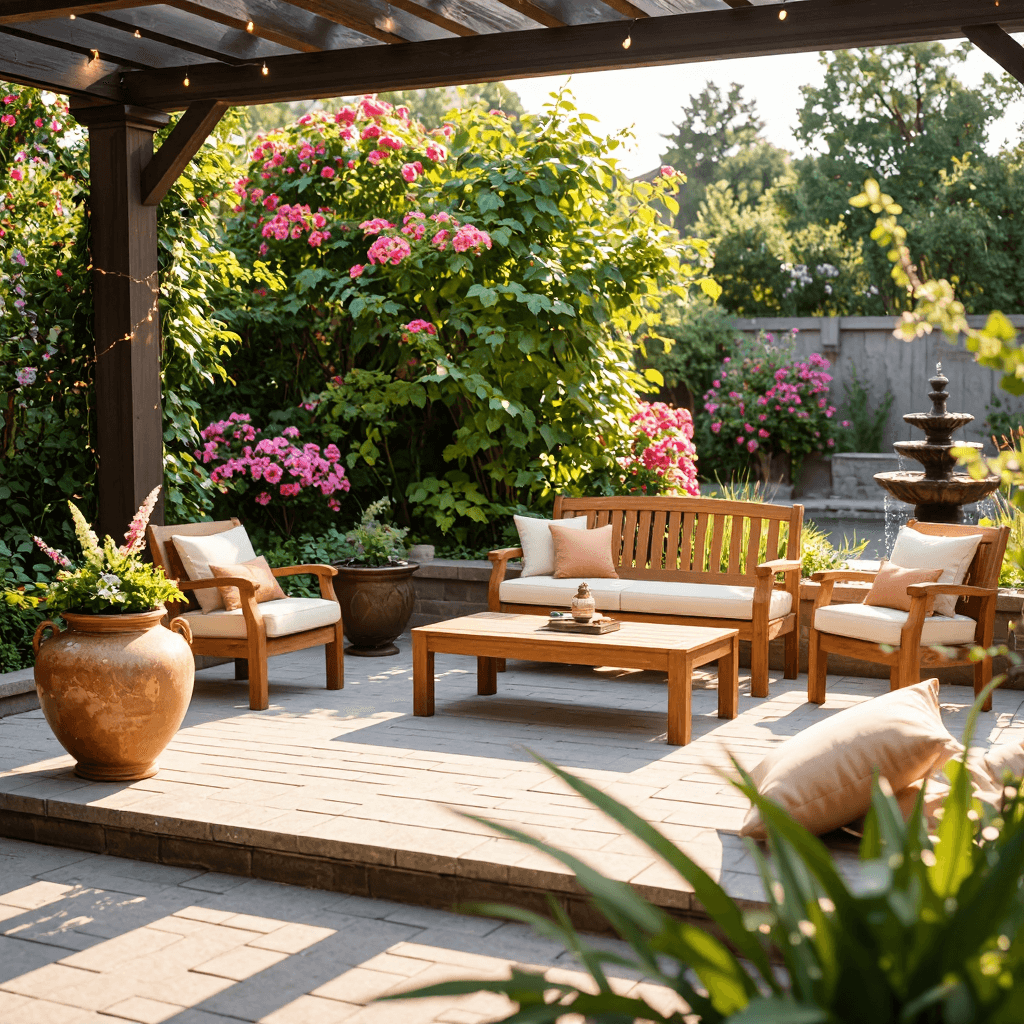 product photography of Outdoor Patio Furniture