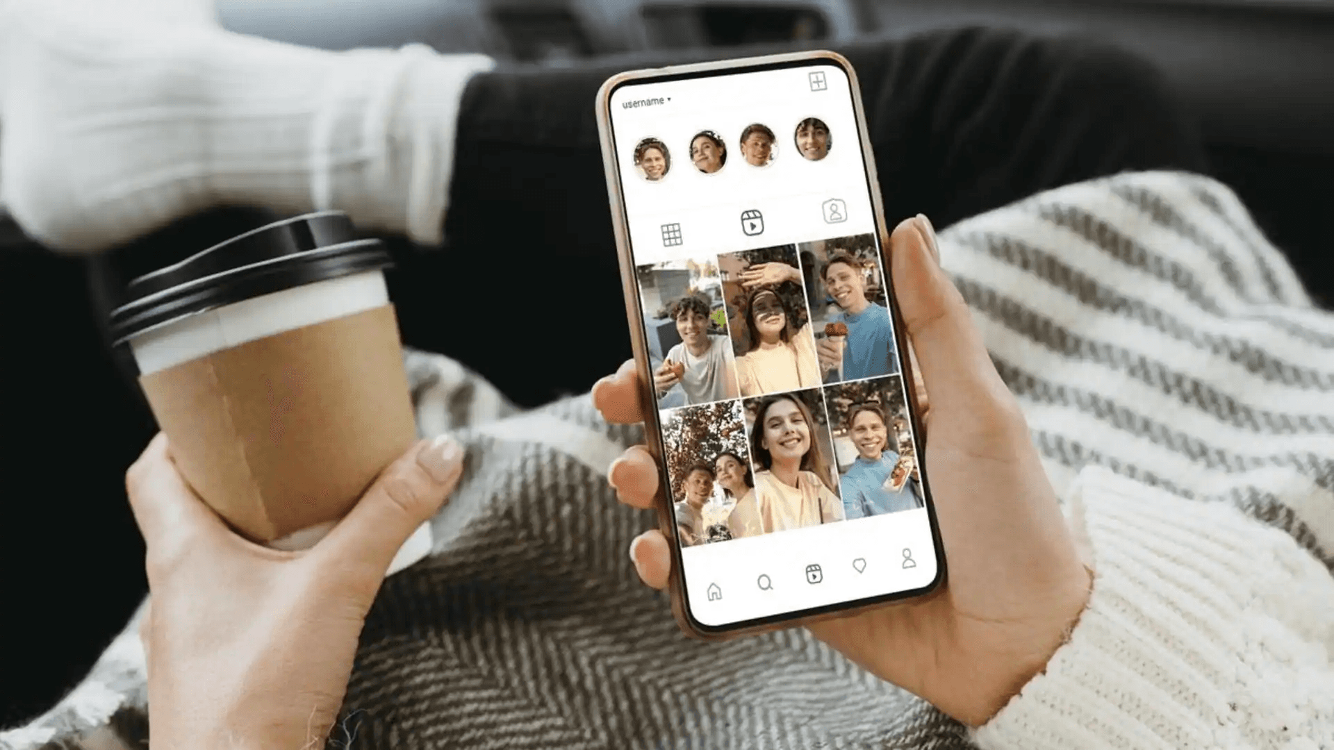 Person using iNSTAGRAM - Instagram Reels Content Ideas