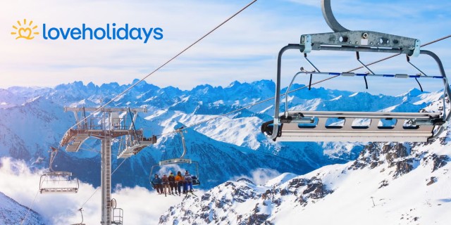 Extra £25 off ski bookings with loveholidays