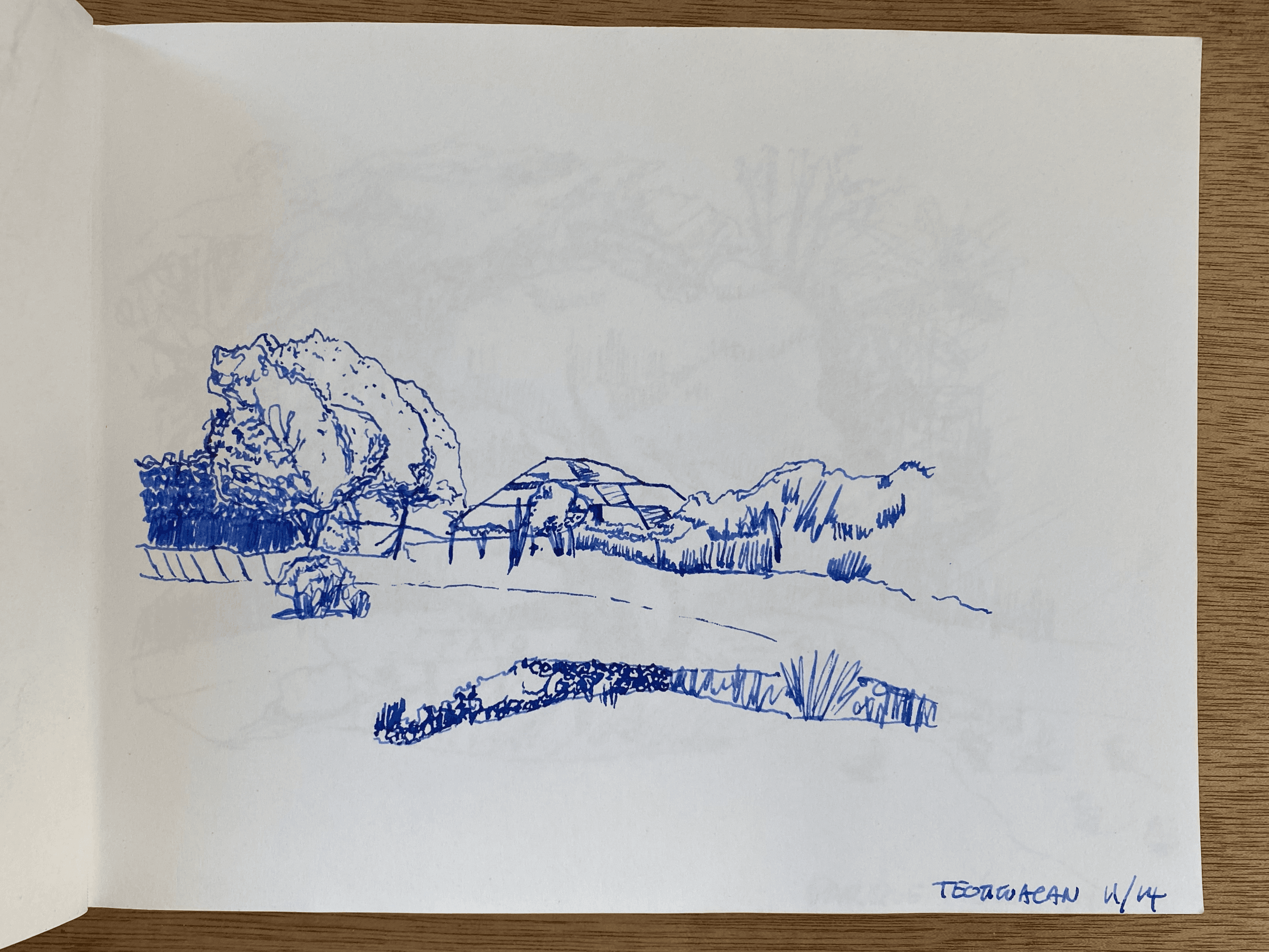 Theo Berry: Urban Sketch in Mexico City