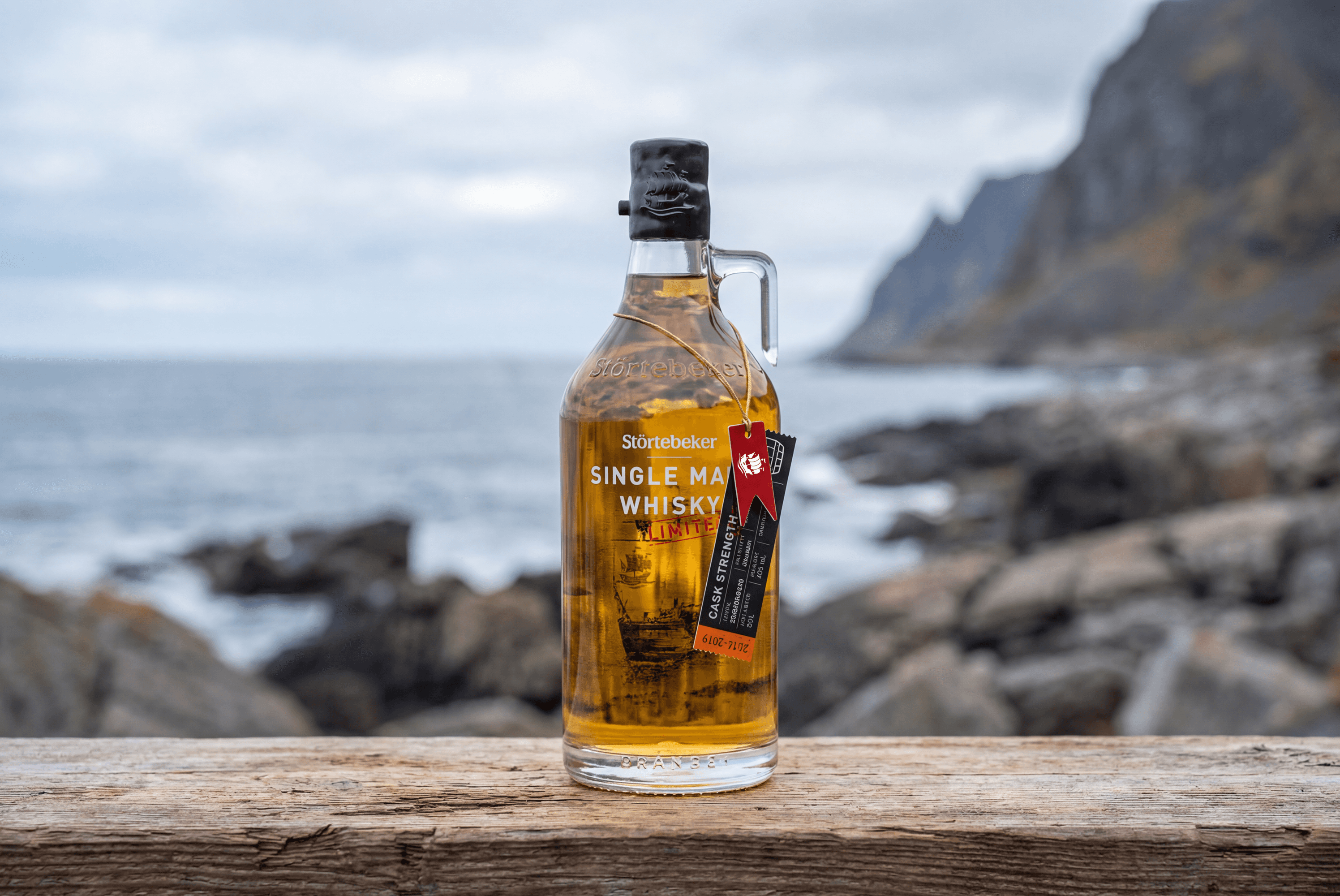 Størtebeker single malt whisky bottle