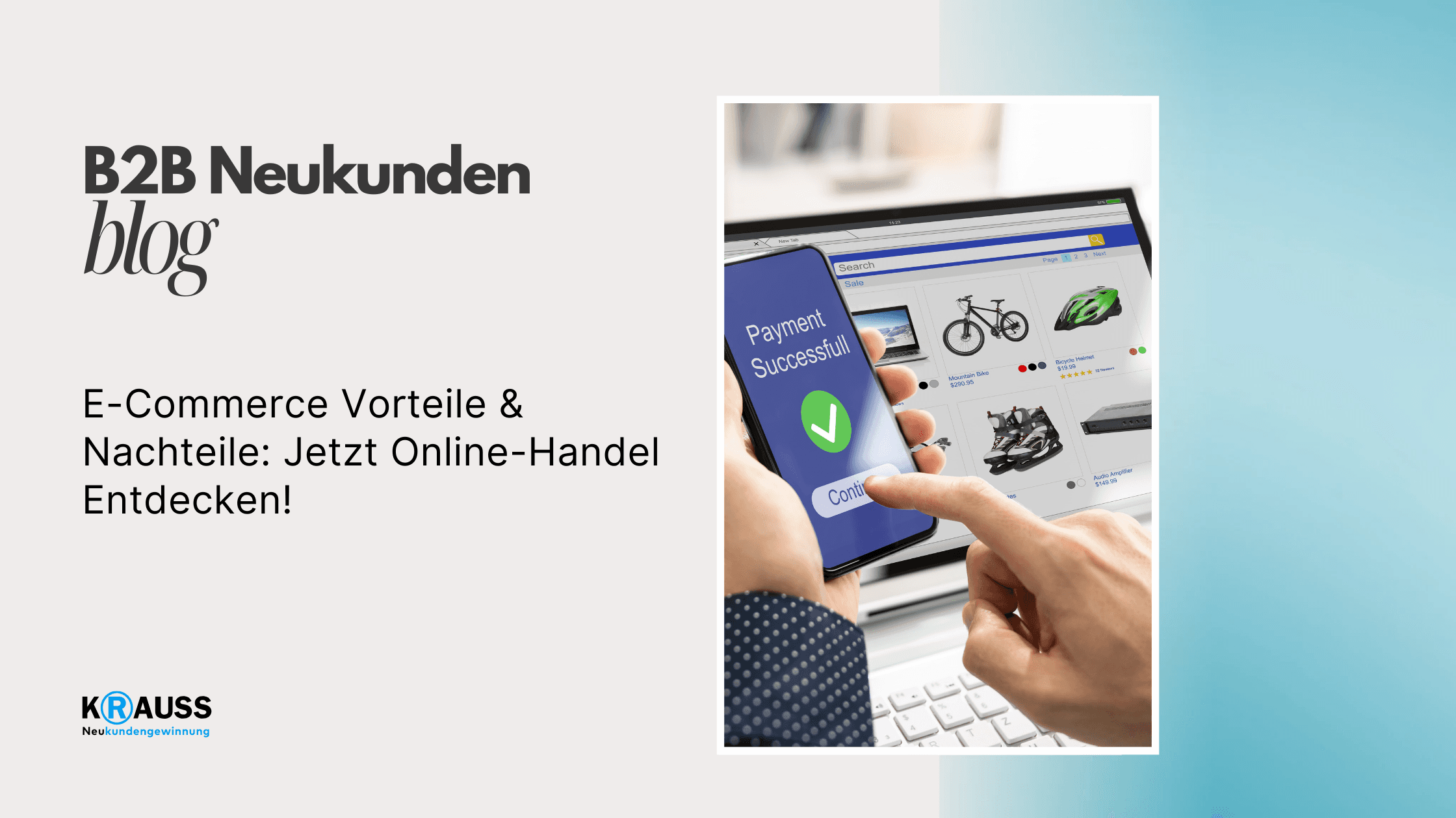 E-Commerce Vorteile & Nachteile: Jetzt Online-Handel Entdecken!