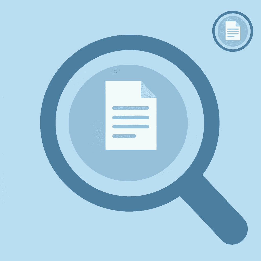 Magnifying glass focusing on hidden expenses in document review processes