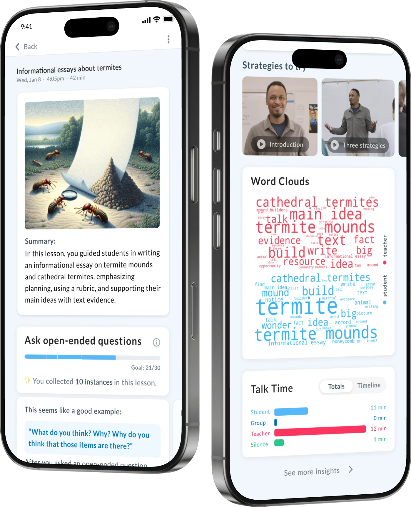 TeachFX mobile mockup