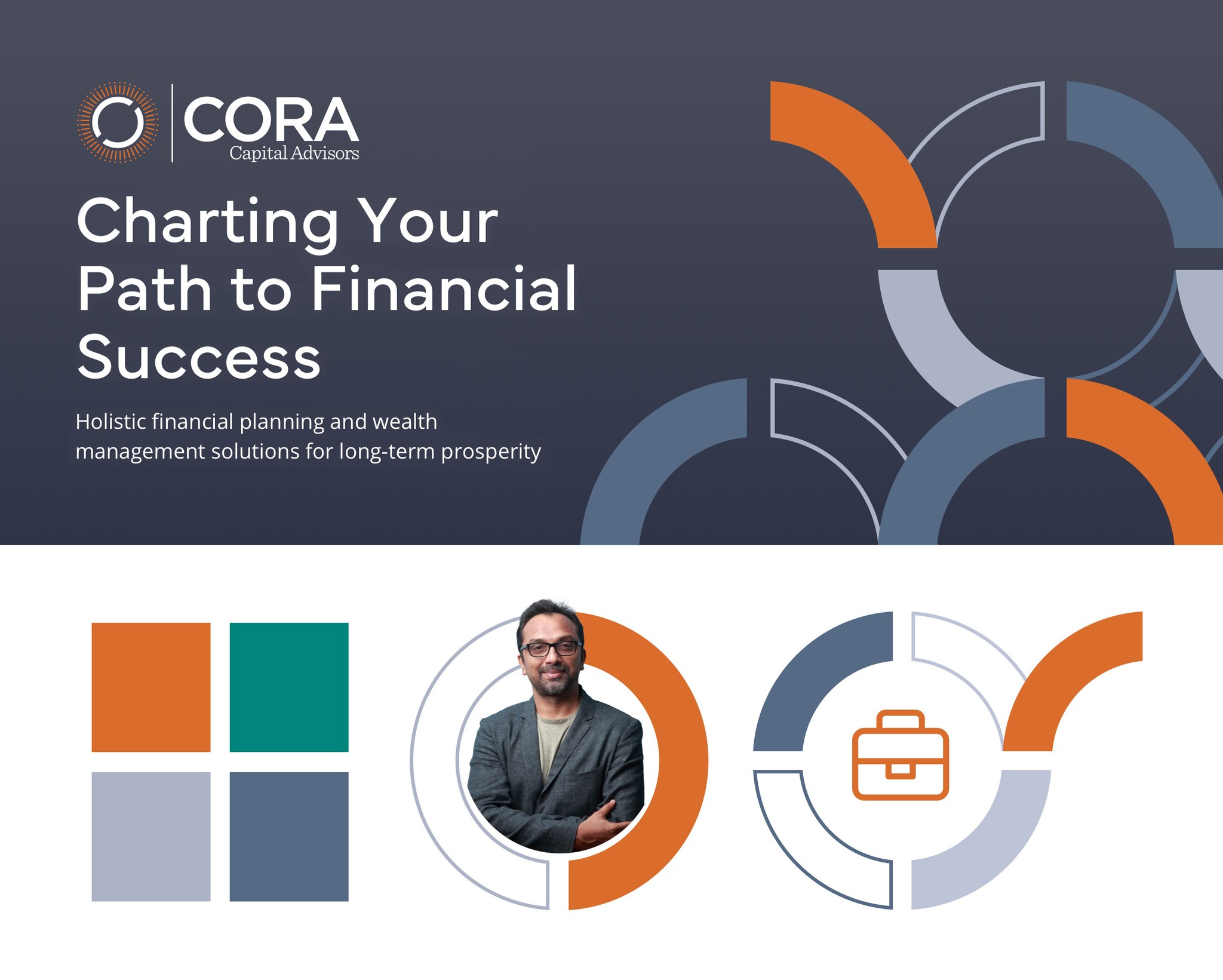 Brand Style Board for CORA Capital