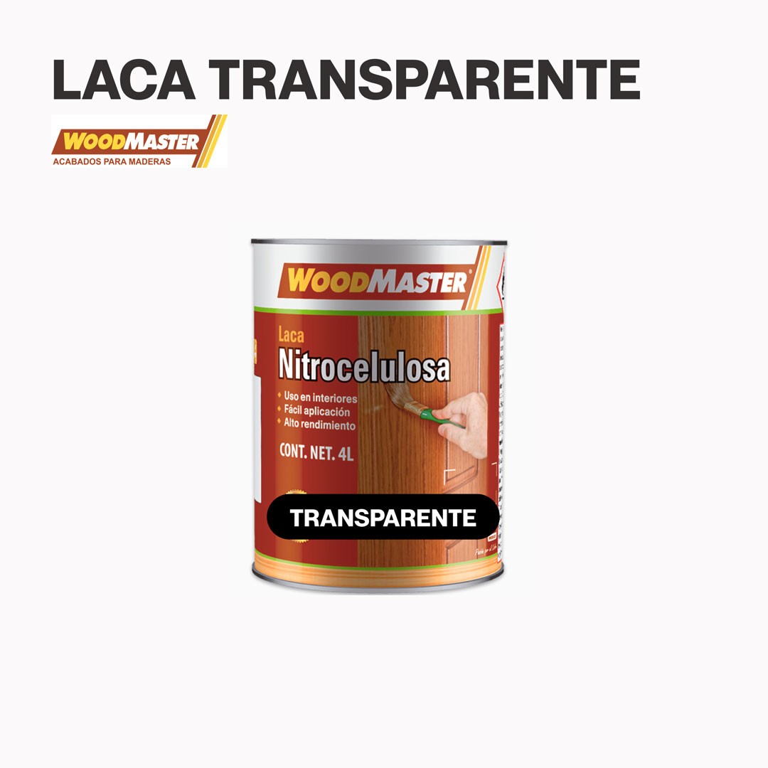 Laca Industrial Transparente WoodMaster
