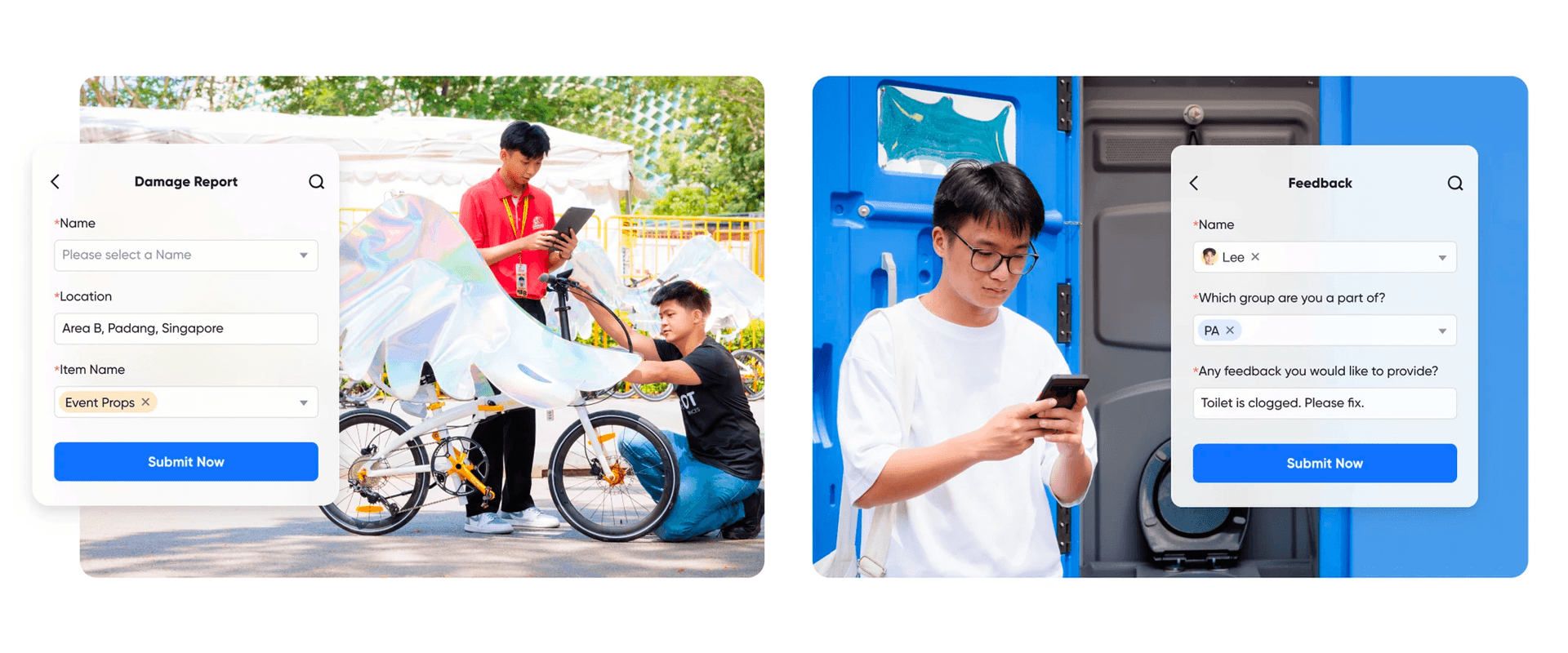 Damage and Feedback Report