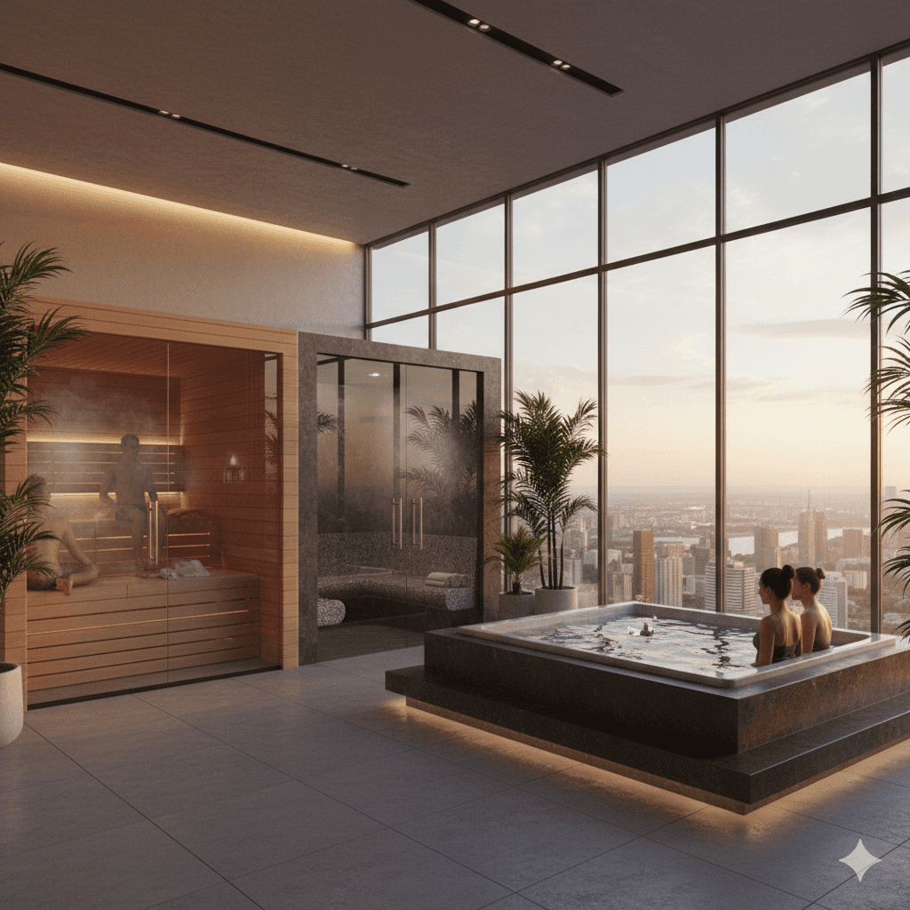 M3M Antalya Hills Sector 79, Gurgaon Spas & Saunas
