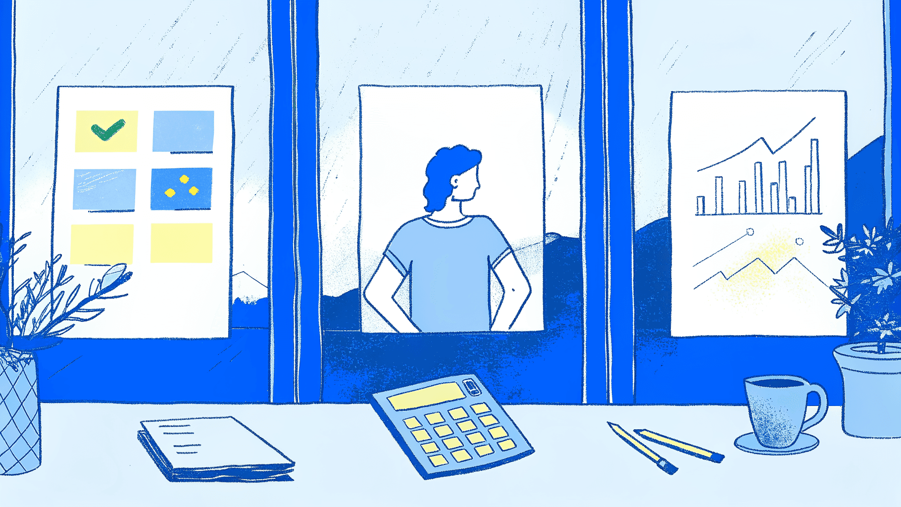Small business owner matches buyer profile to platform, compounding shirt savings over repeat orders