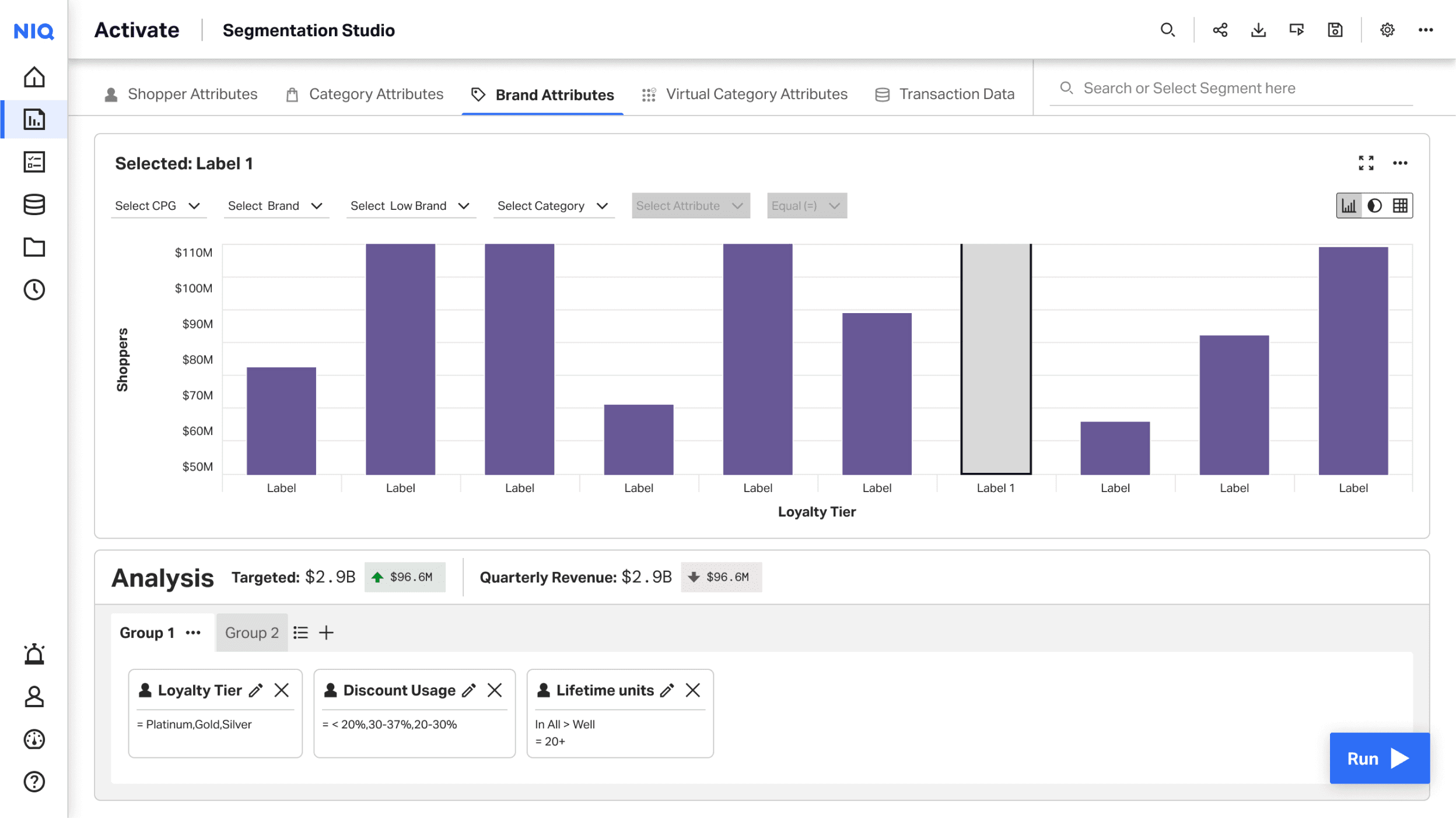Legacy segmentation studio application concept
