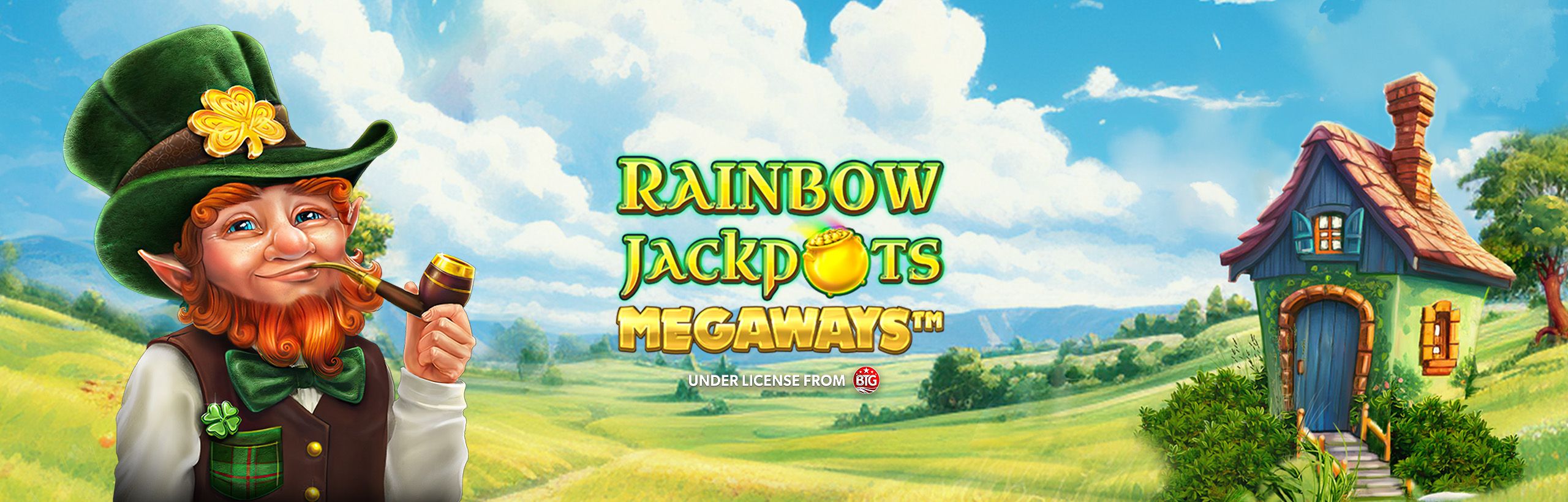 Rainbow Jackpots MegaWays - visuel officiel Red Tiger