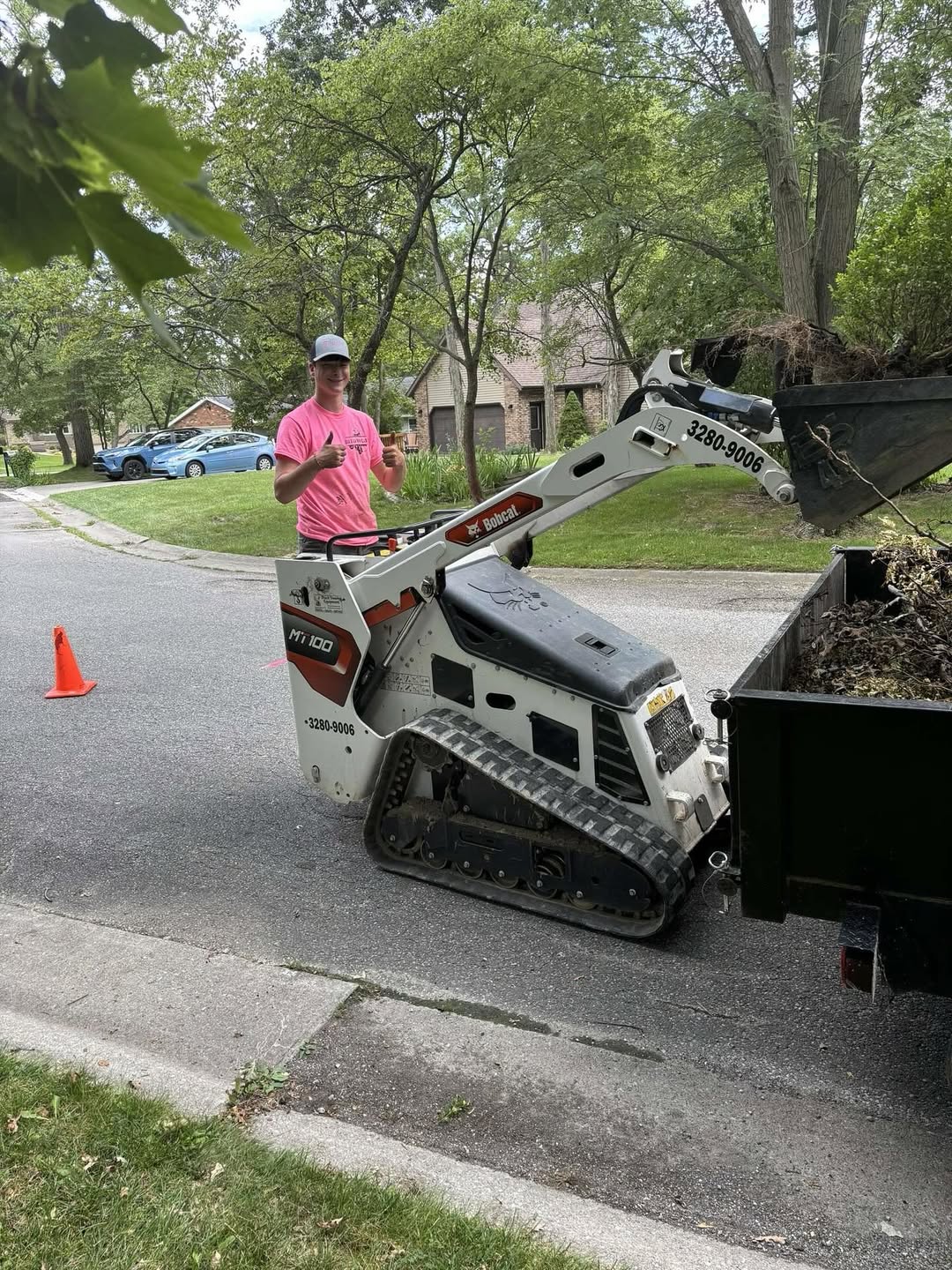 Gardener team at work