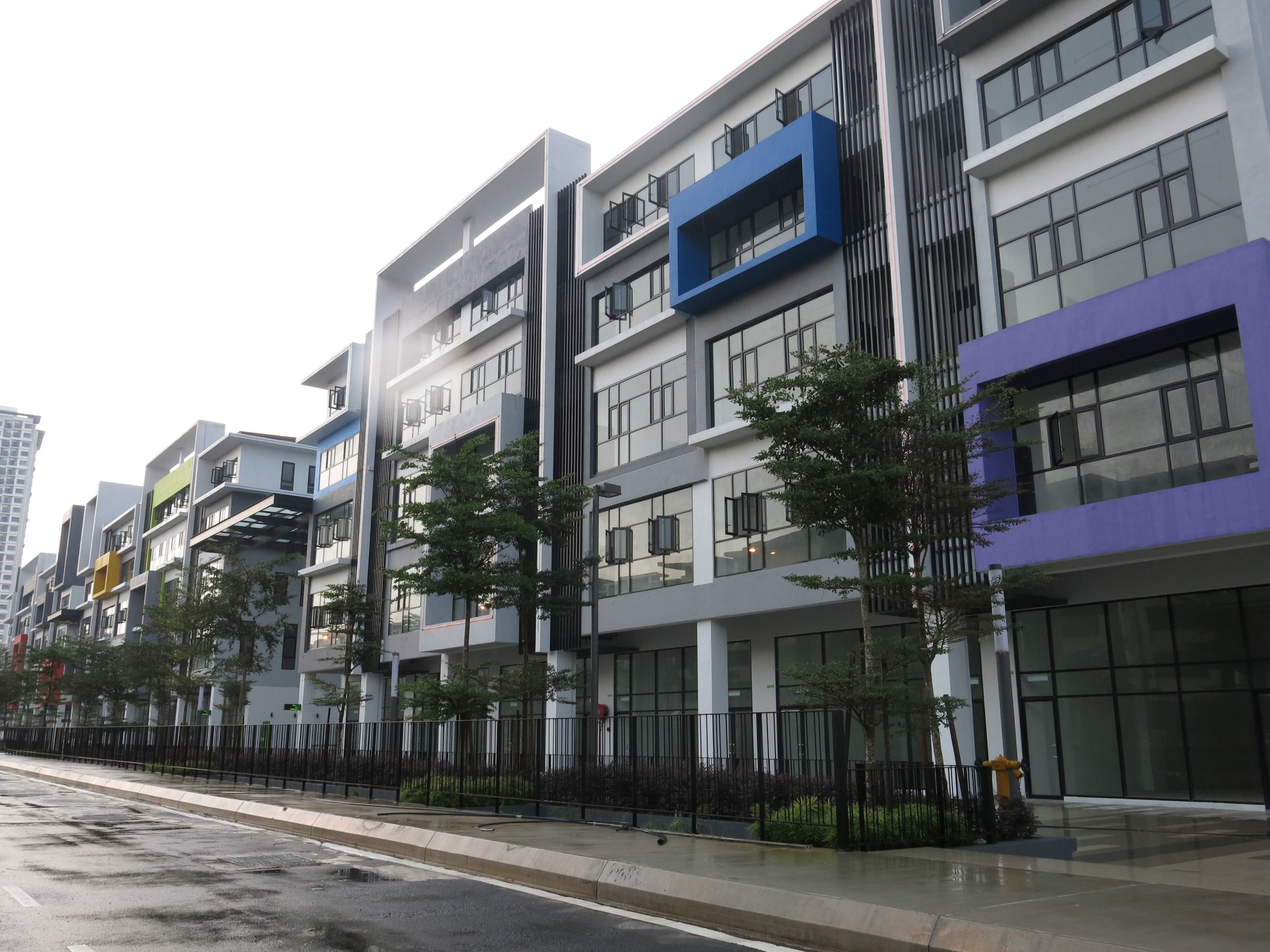 Exterior view of Centrus project by Asima Architects