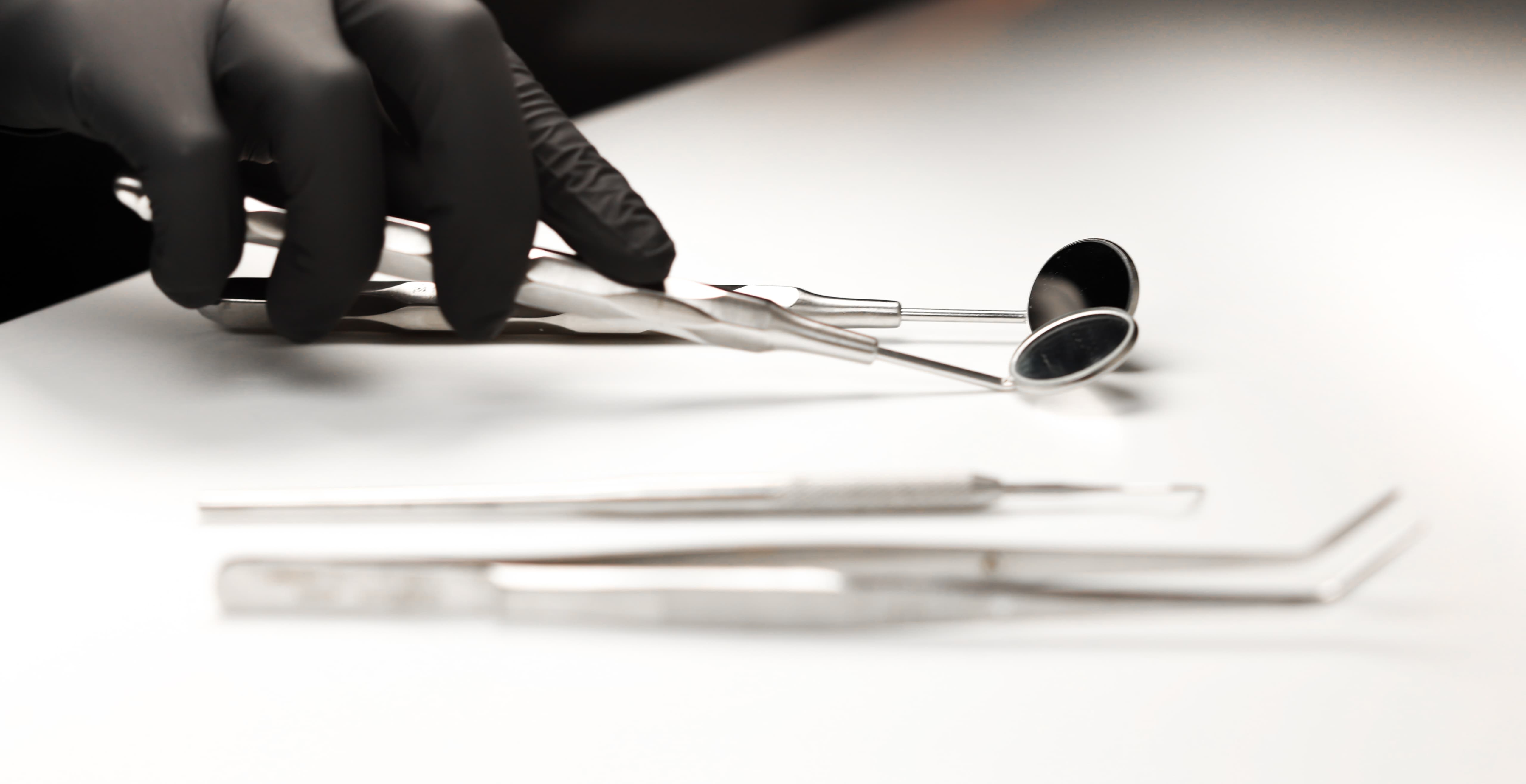 Ausgewähltes Ästehtisches Zahnbesteck