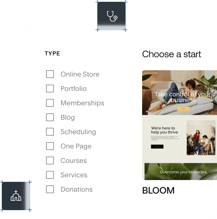 squarespace blog type