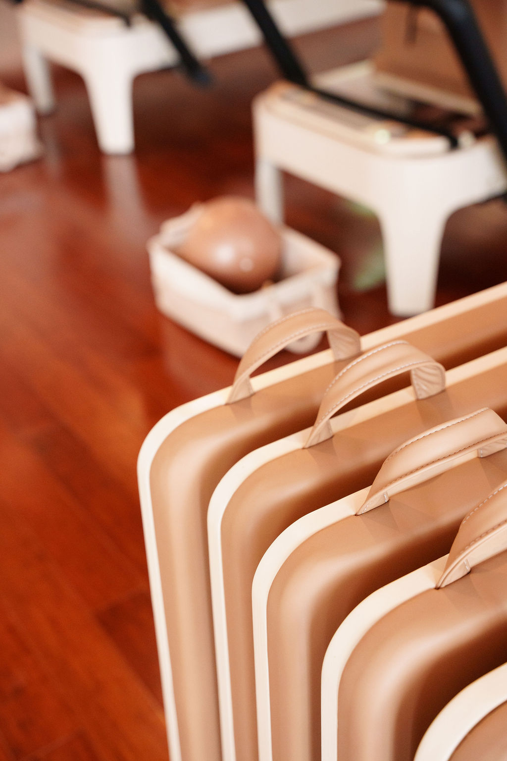 An image of Jumpboards used for a Cardio Reformer Classes in Toronto