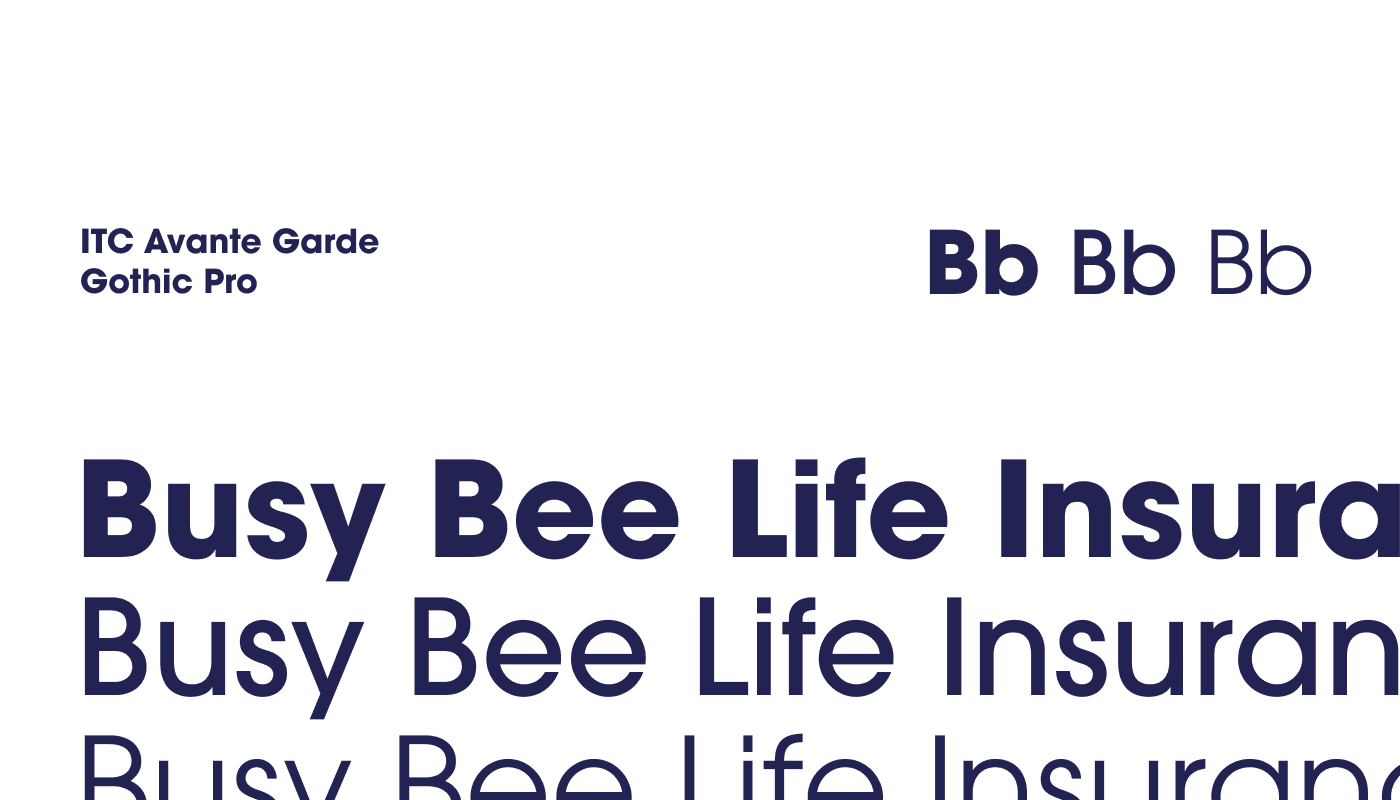 Busy Bee Typeface