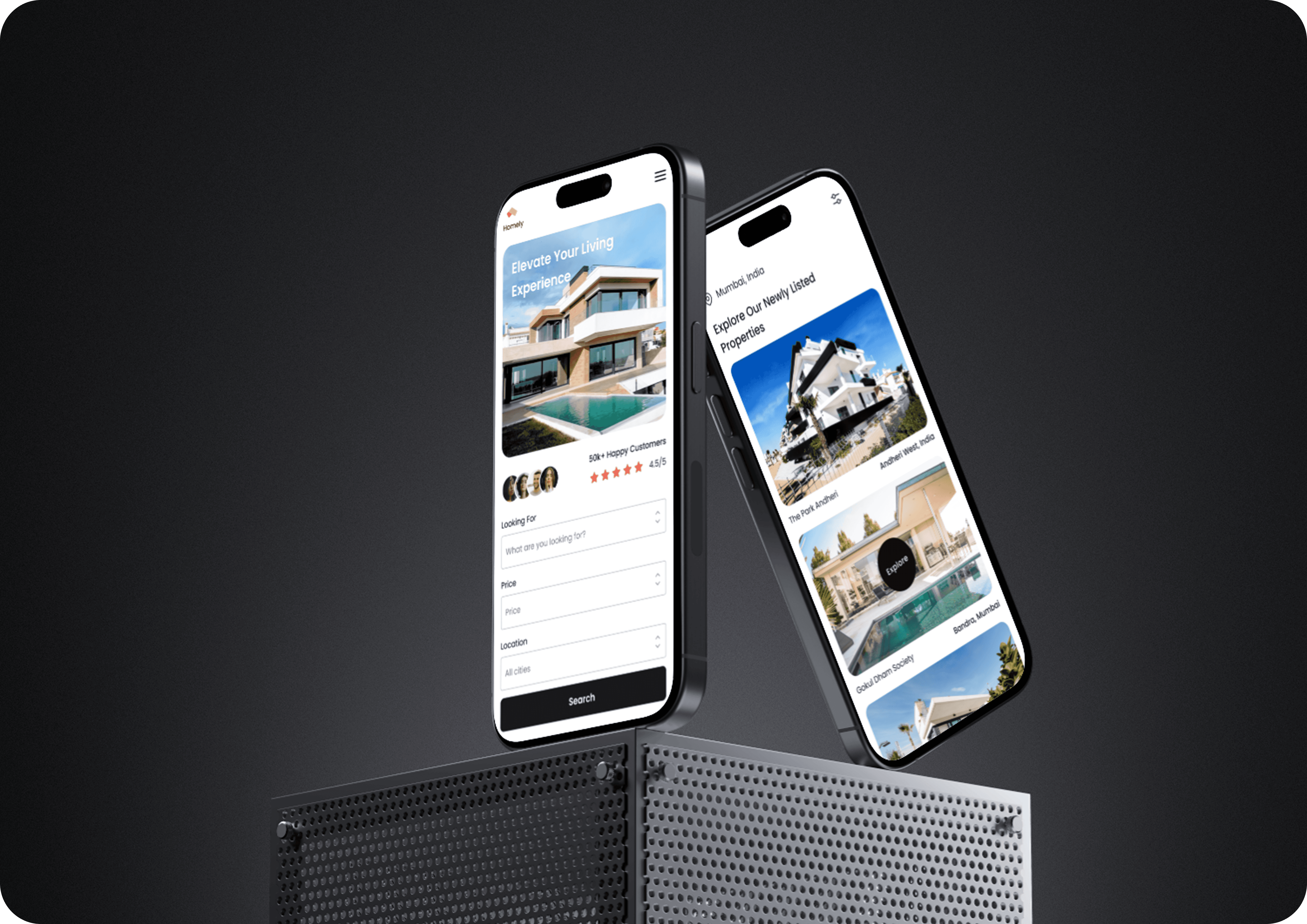 Homely website responsive