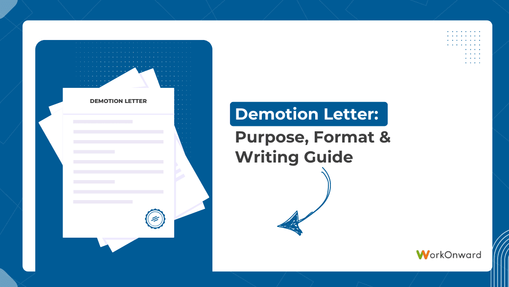 Demotion letter
