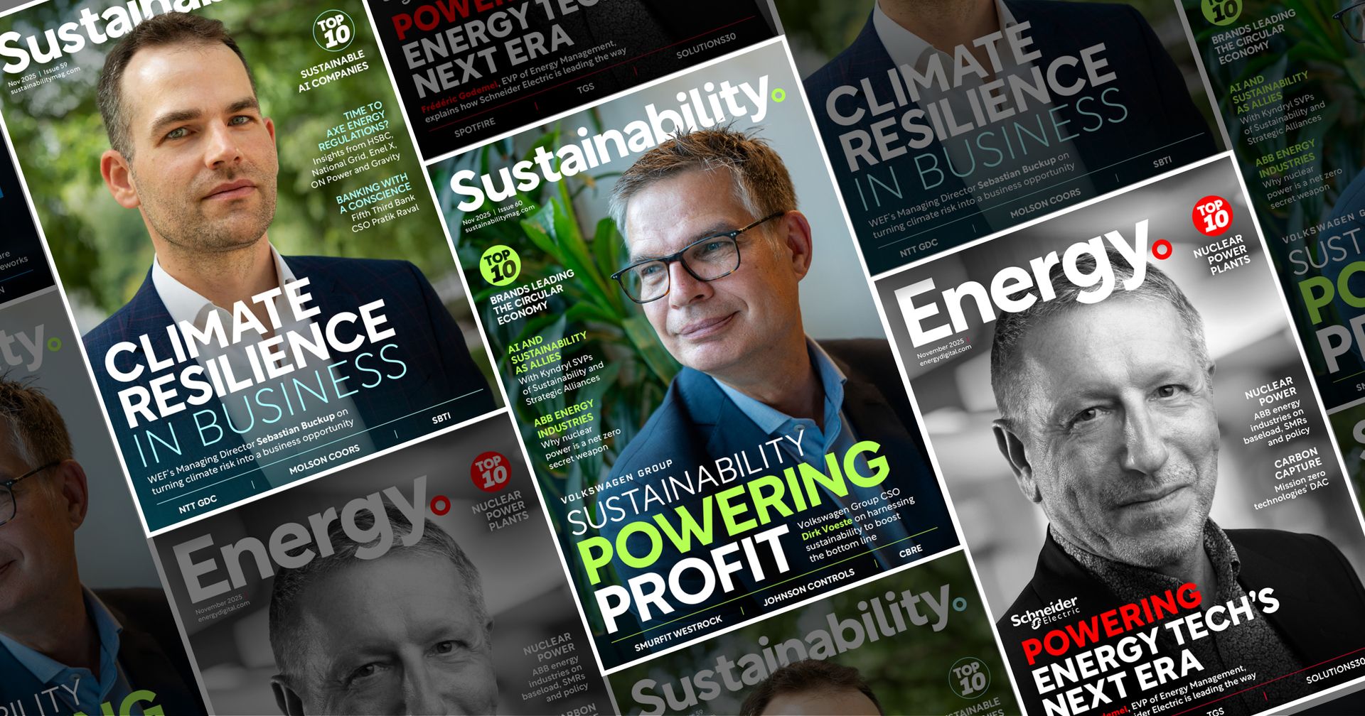 November Sustainability Portfolio Launches | Exclusive Insights From WEF, Schneider Electric and More