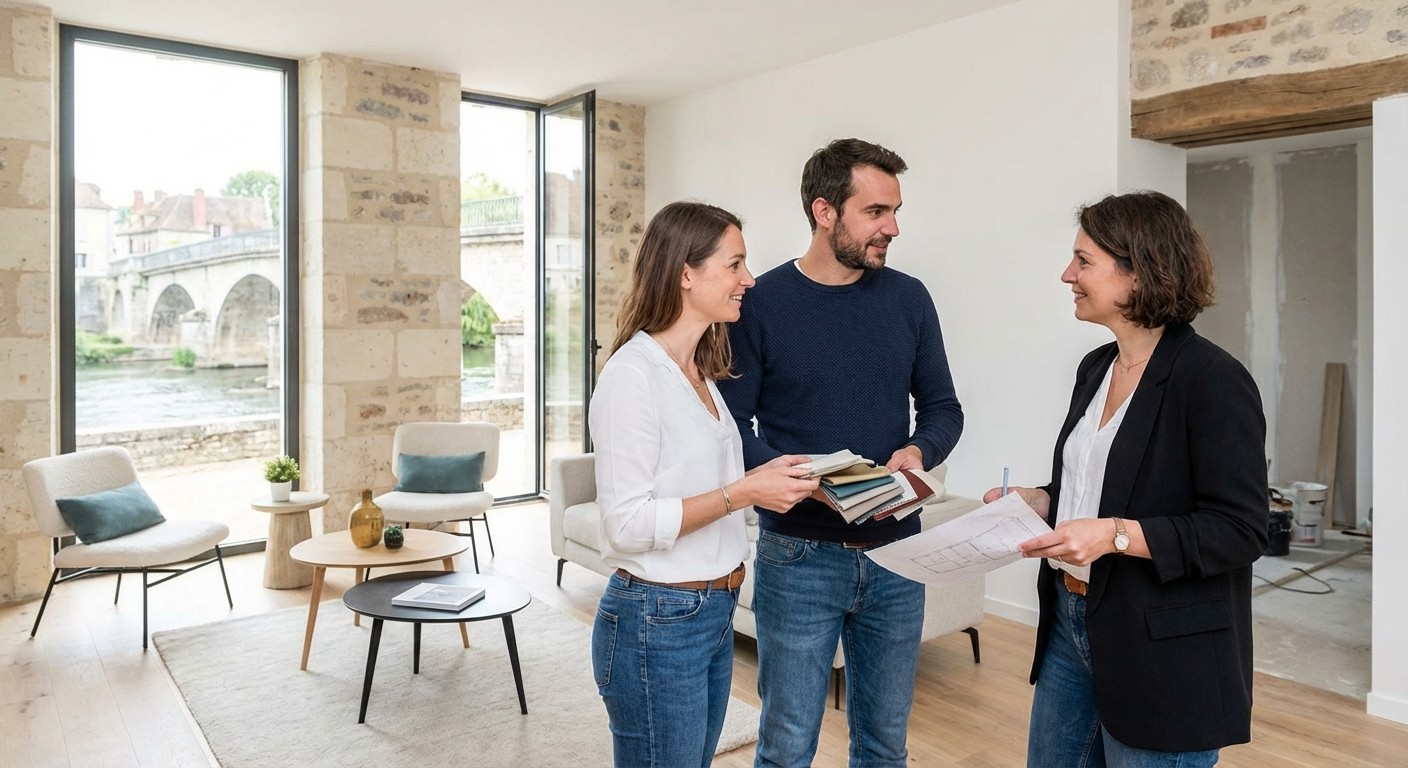 Optimisation du bien immobilier escapade morétaine