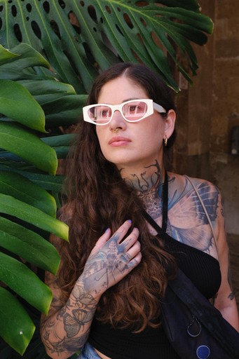 Tattoo Artist and Studio Founder Maya at Atelier Scarabée Bochum