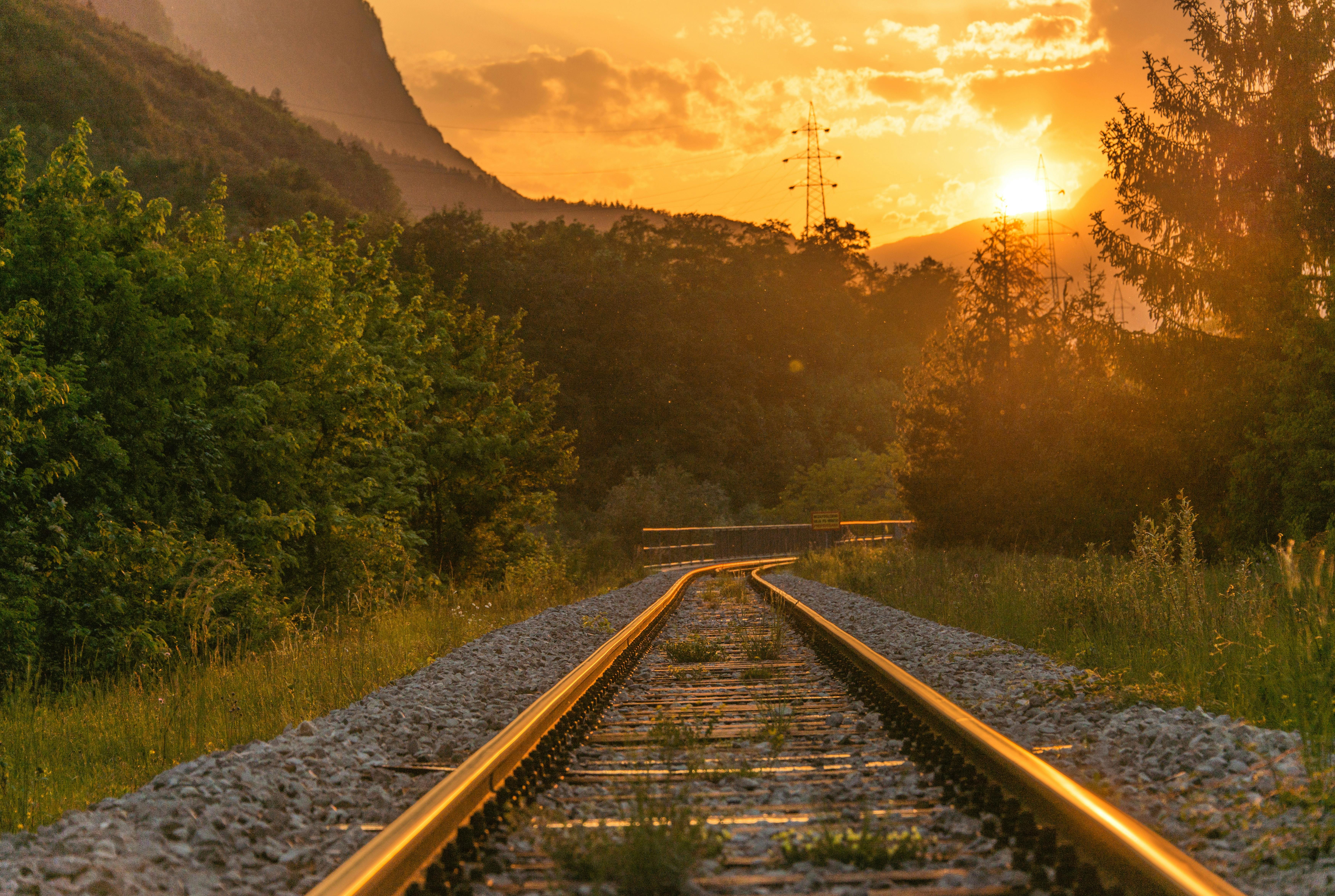 A train track 