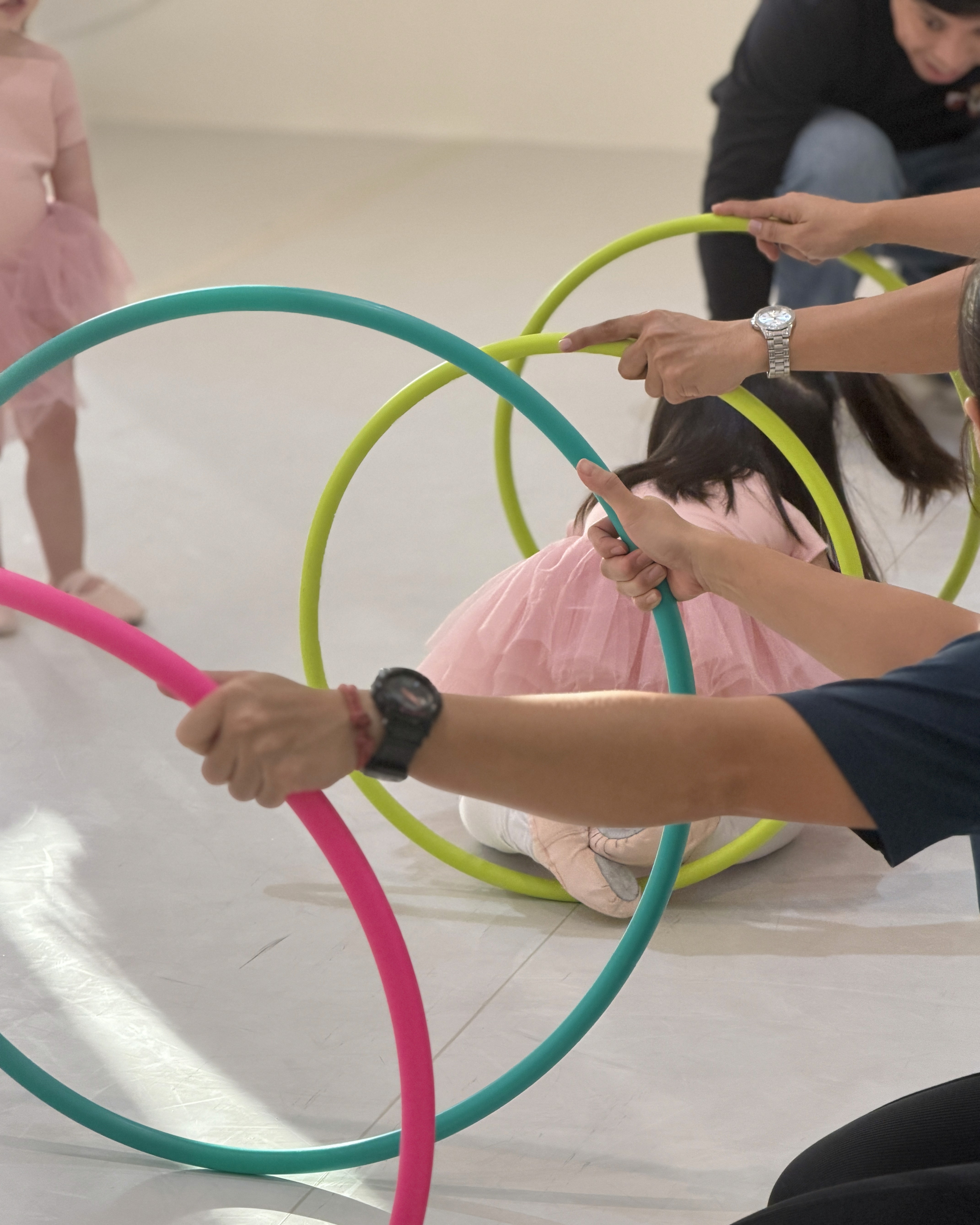 ballerina practicing ballet at Rookids BGC Taguig