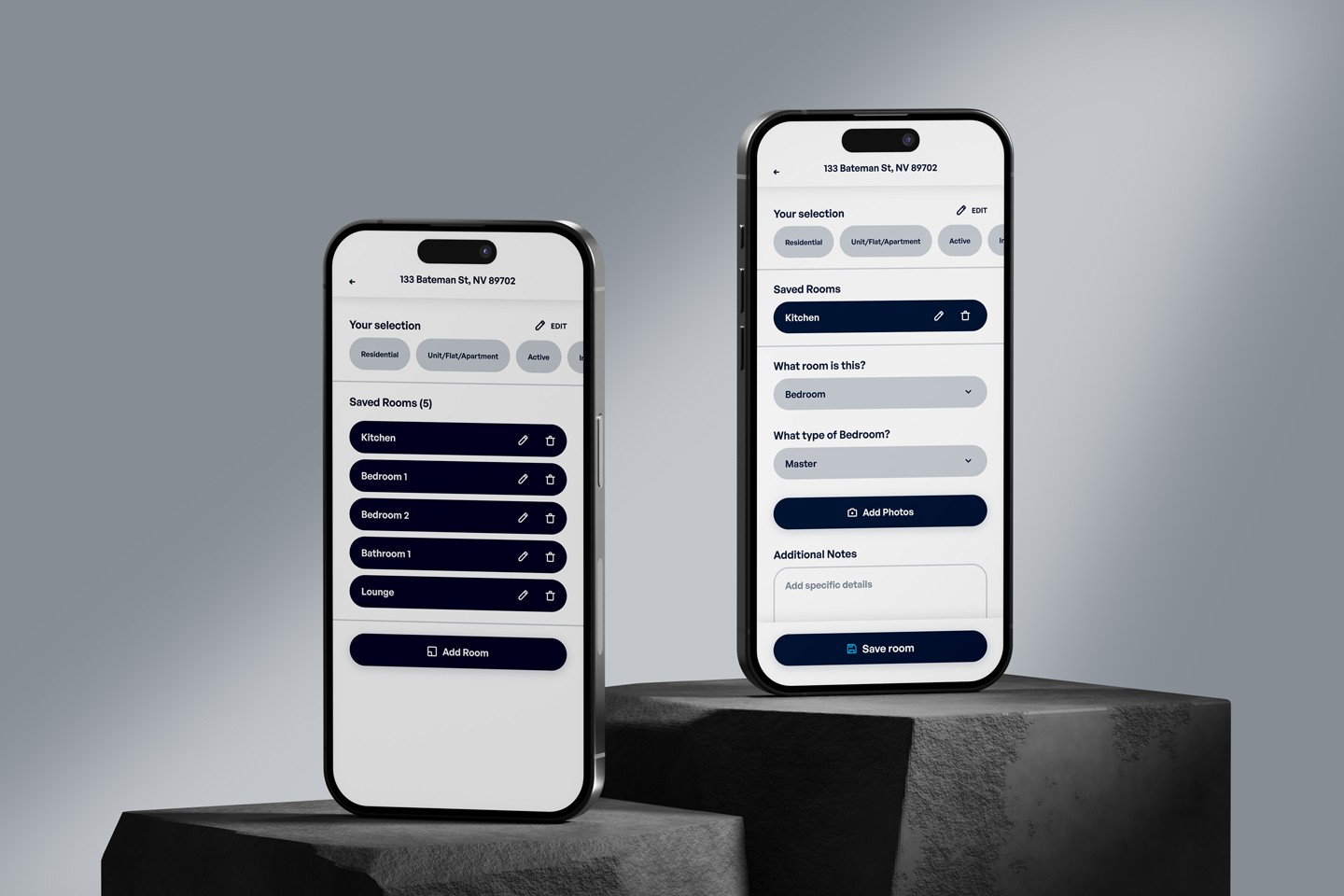 list assist mobile app mockups